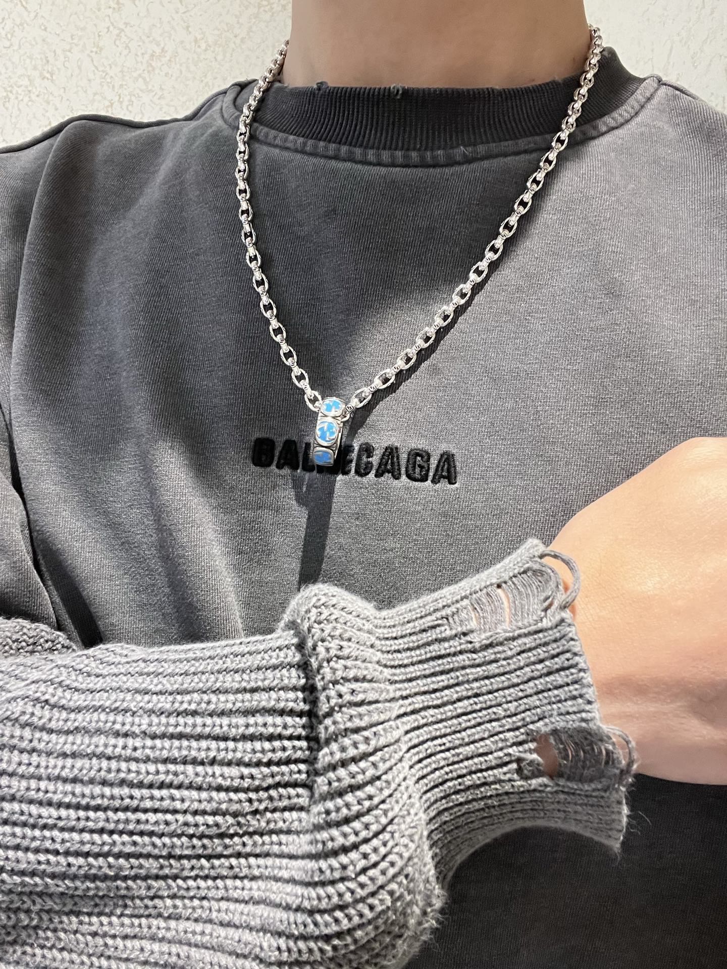 Gucci 新品发布 巨帅 Forest系列双G古驰项链