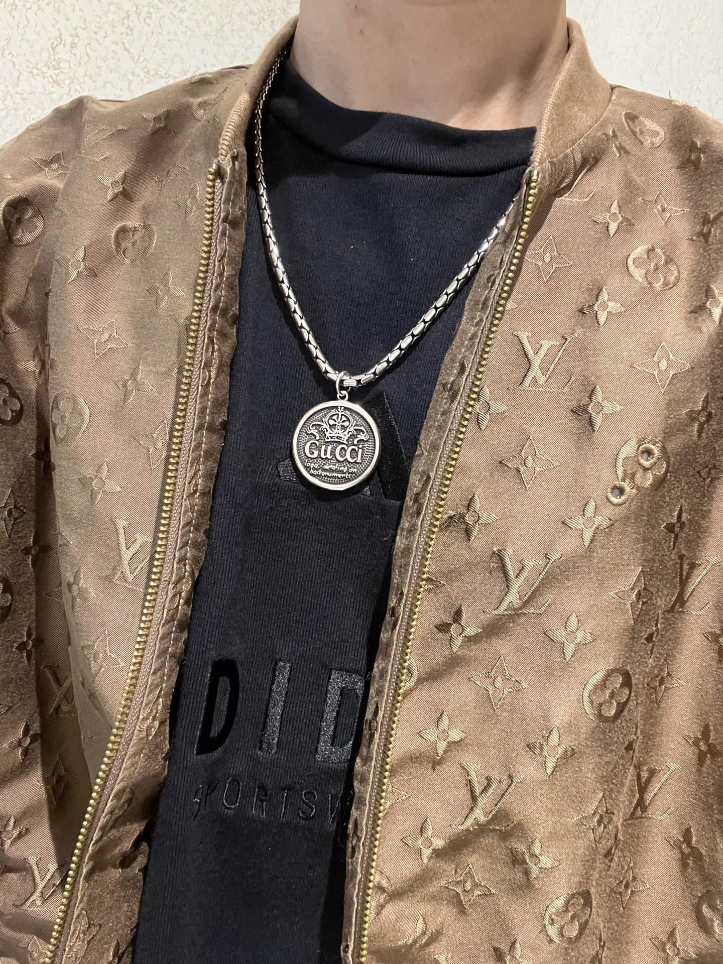 Gucci 新品发布 𝐆𝐮𝐜𝐜𝐢古驰项链最新款链条档次更高 Anger Forest系列双G古驰项链独特气质项链