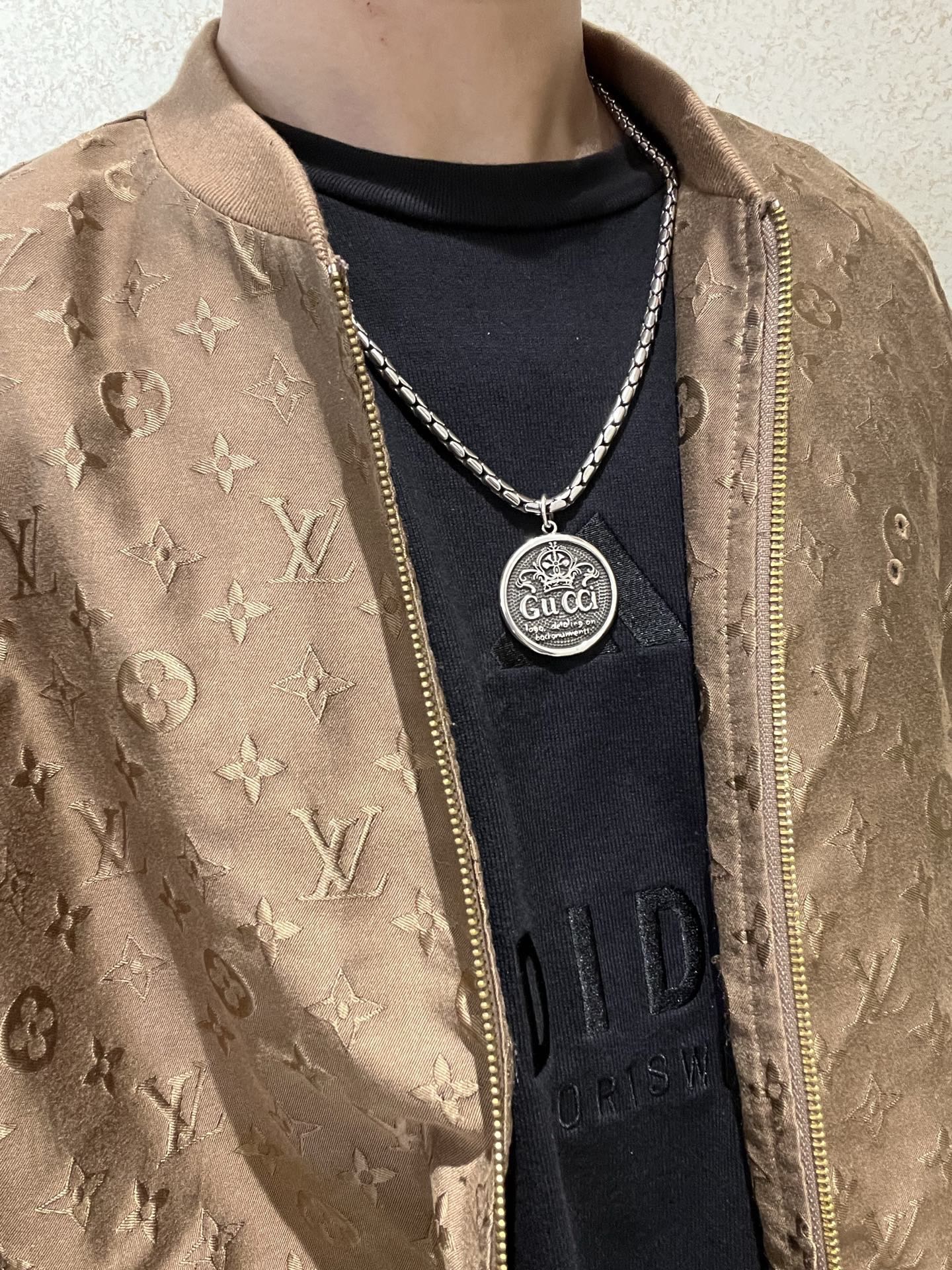 Gucci 新品发布 𝐆𝐮𝐜𝐜𝐢古驰项链最新款链条档次更高 Anger Forest系列双G古驰项链独特气质项链