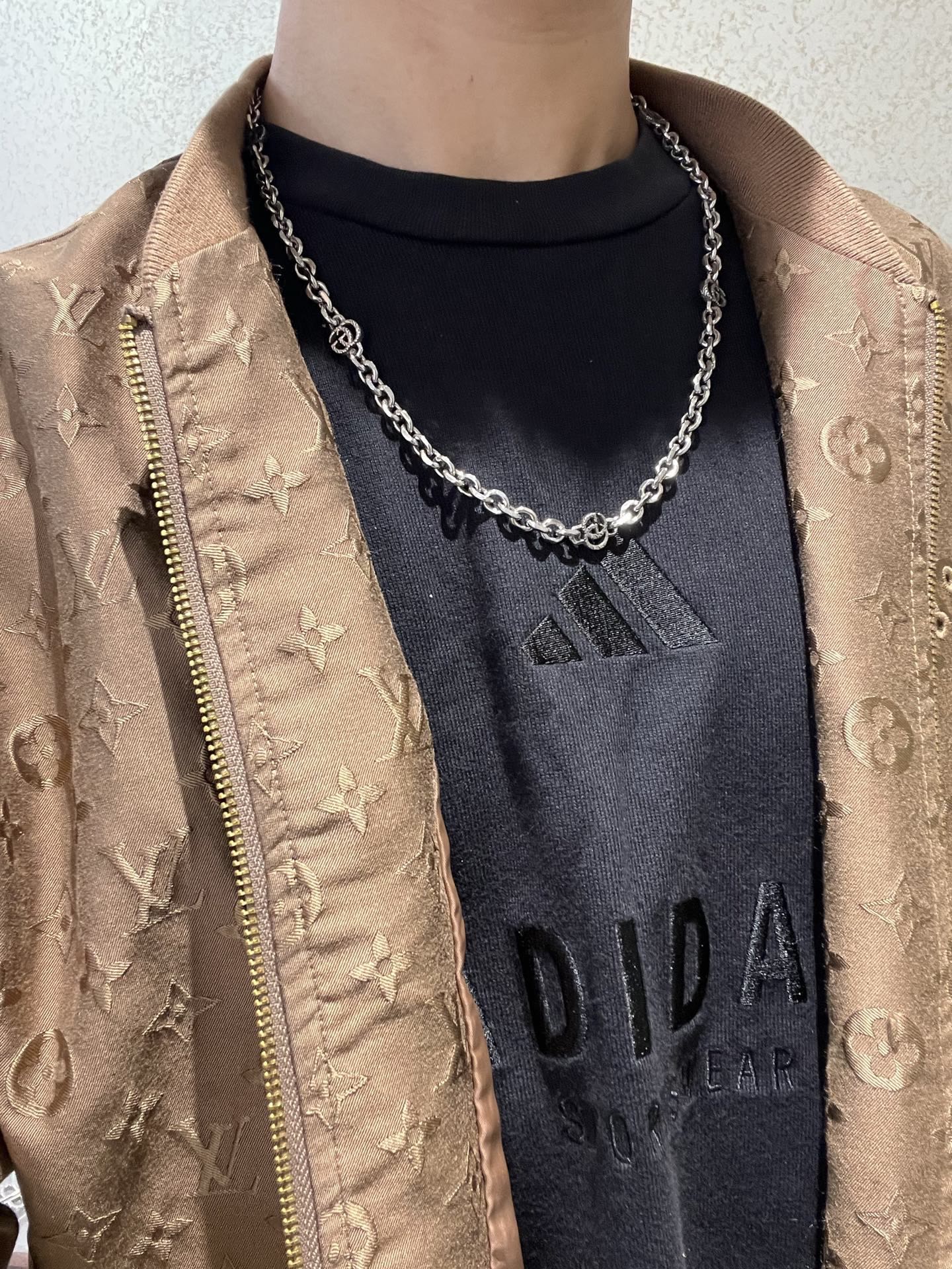 Gucci 太帅啦 𝐆𝐮𝐜𝐜𝐢古驰项链2026最新款链条加粗档次更高