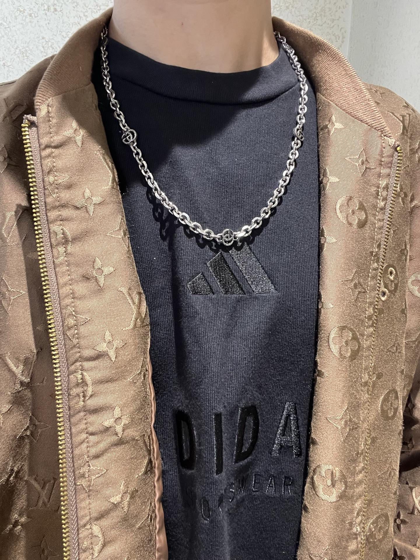 Gucci 太帅啦 𝐆𝐮𝐜𝐜𝐢古驰项链2026最新款链条加粗档次更高