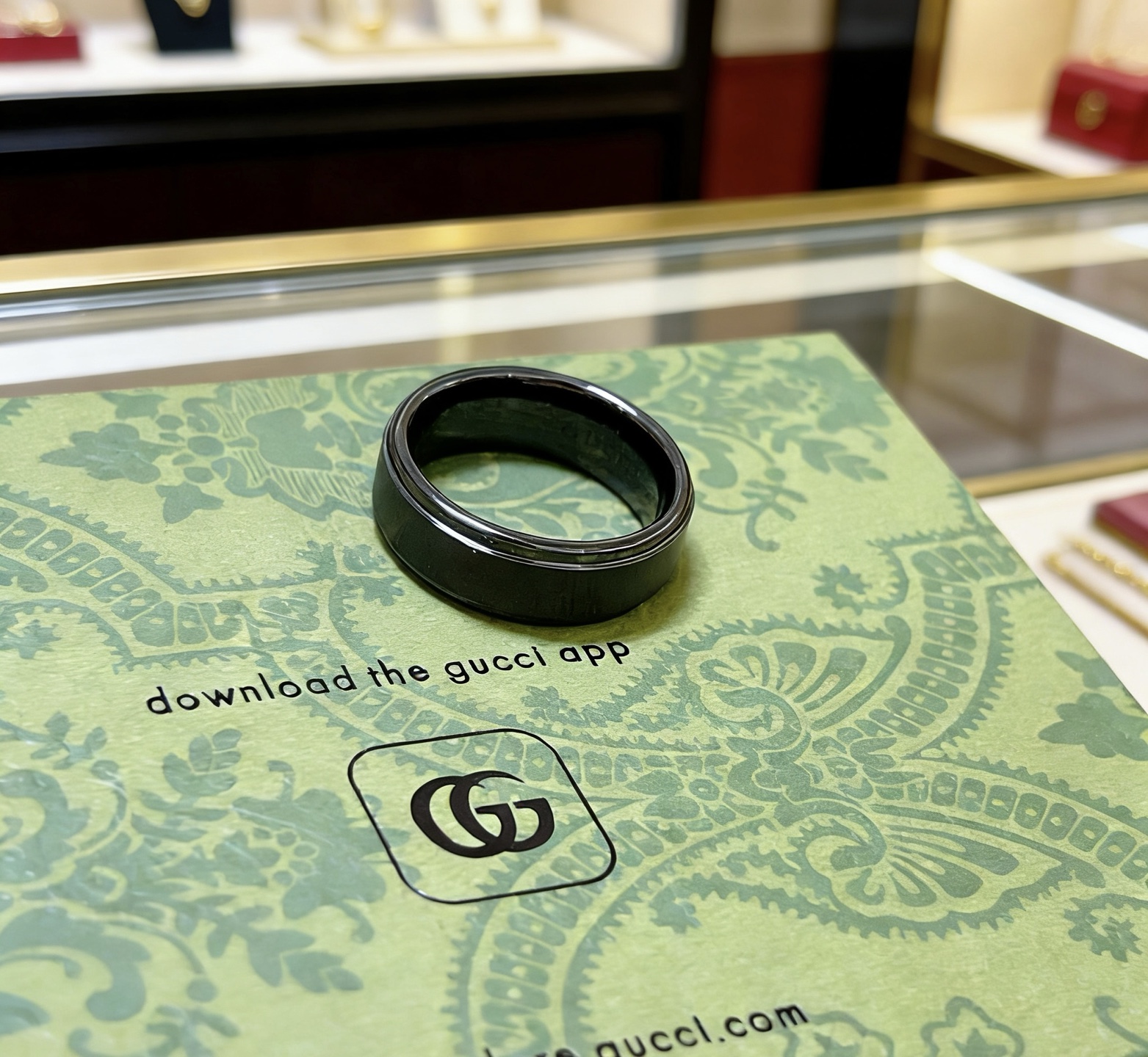 Gucci 𝐆𝐮𝐜𝐜𝐢古驰戒指最新款款式档次更高 Anger Forest系列v金质感双G纯手工制作工艺 古驰戒指