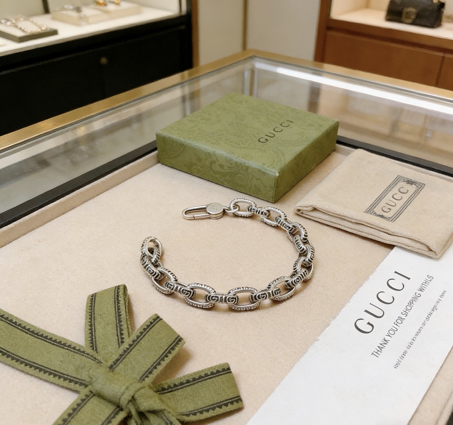 Gucci 古驰推荐款2026最新古驰手链出炉