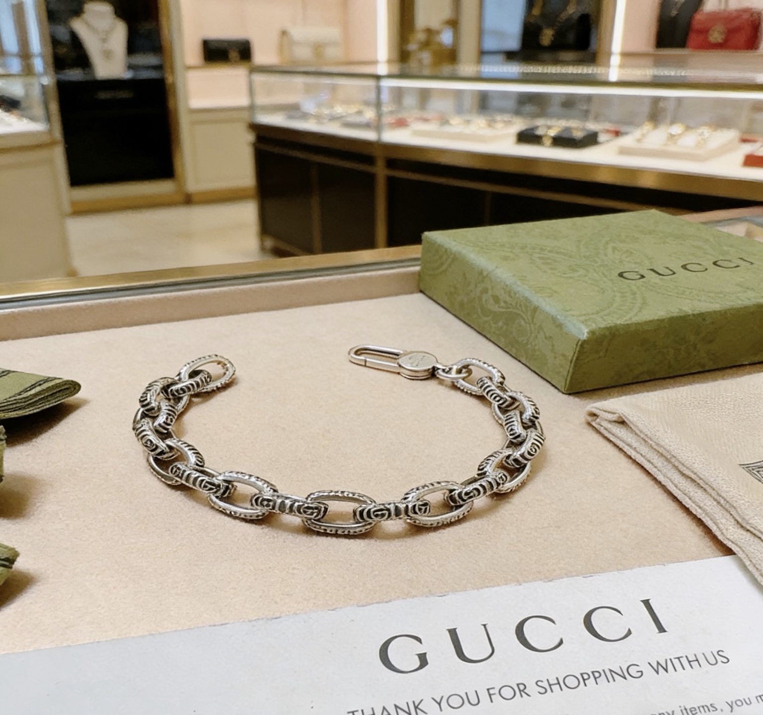 Gucci 古驰推荐款2026最新古驰手链出炉