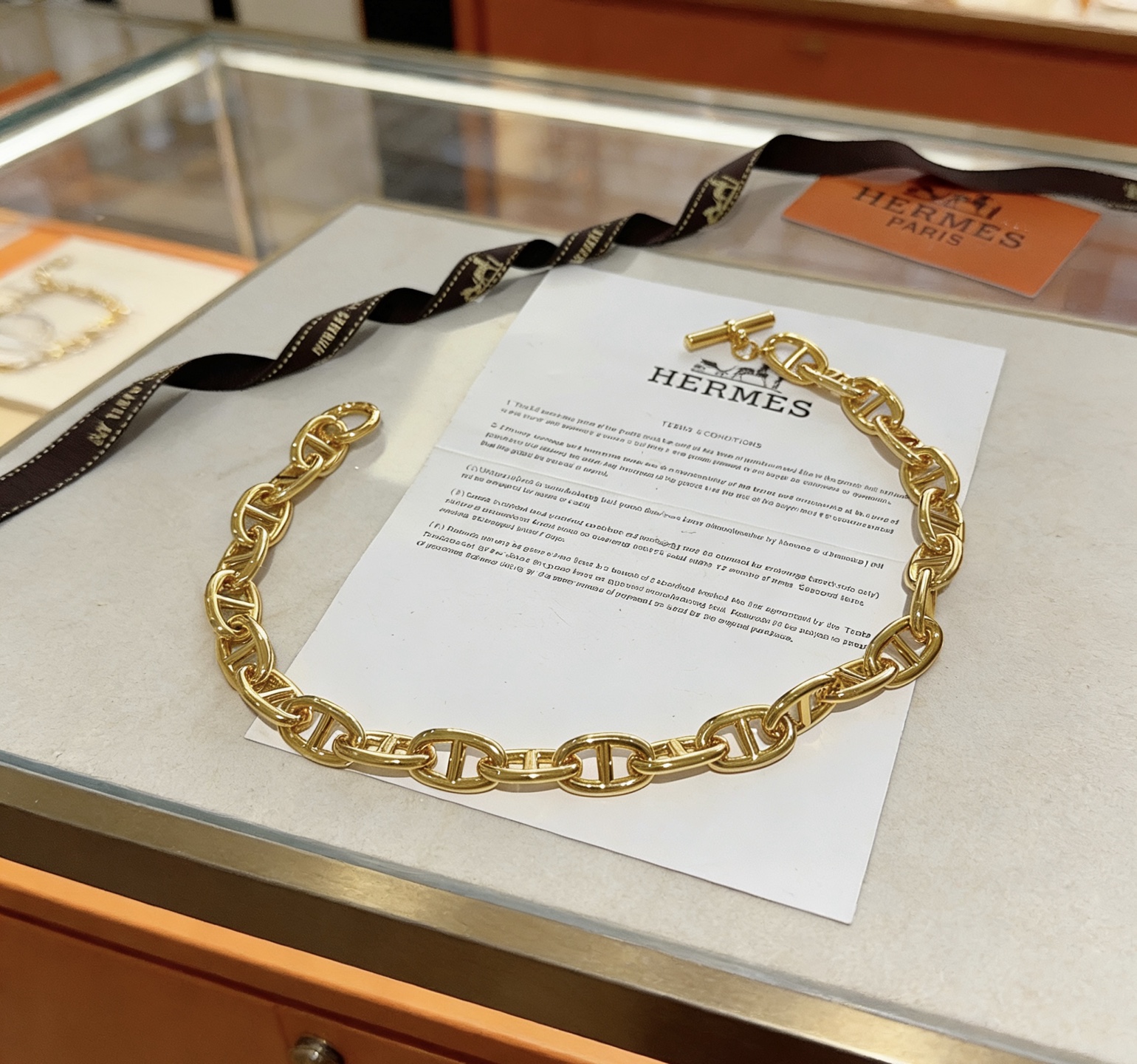 Hermès 爱马仕项链猪鼻子系列【我们出品】猪鼻子项链粗版