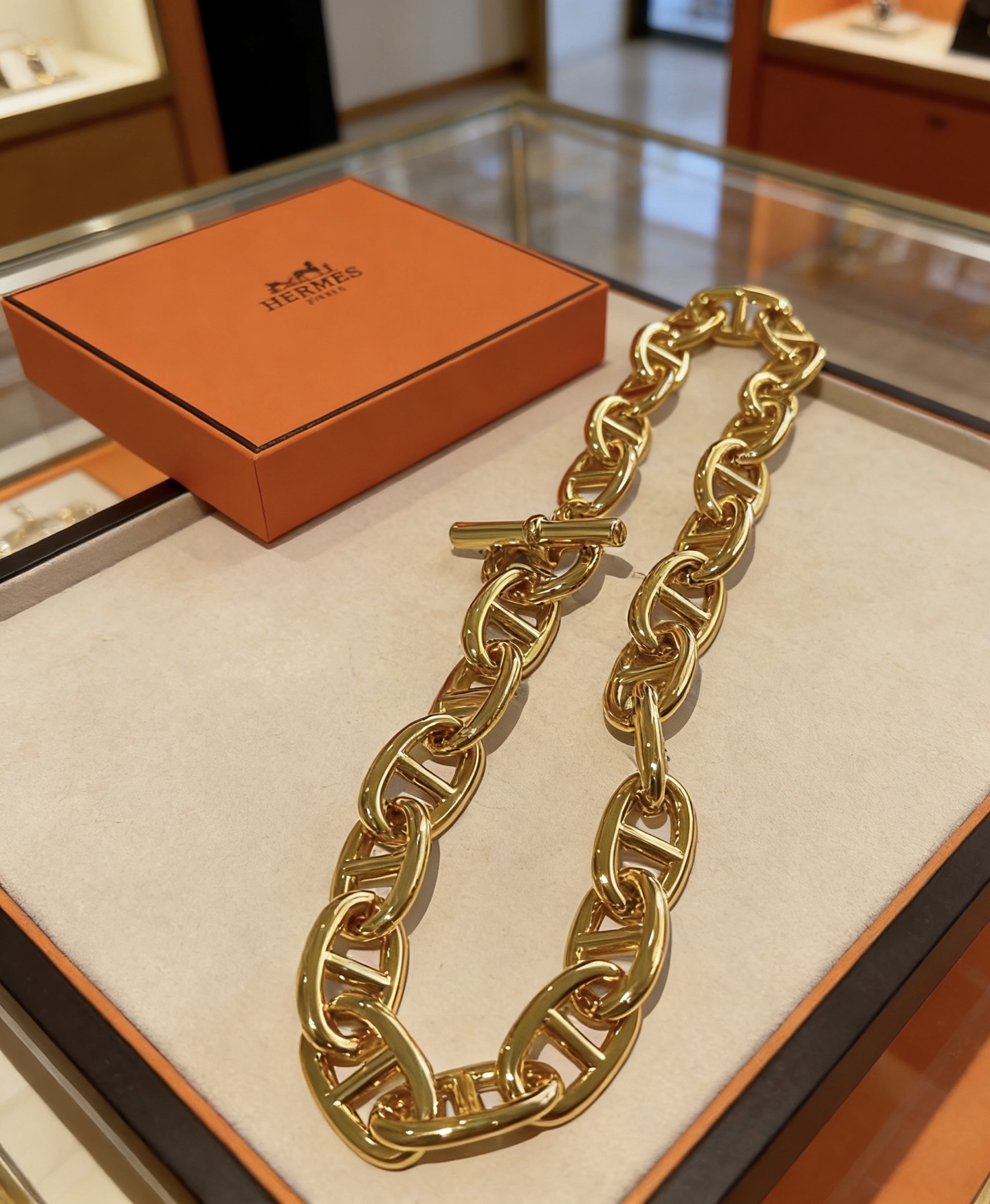 Hermès 爱马仕项链猪鼻子系列【我们出品】猪鼻子项链粗版