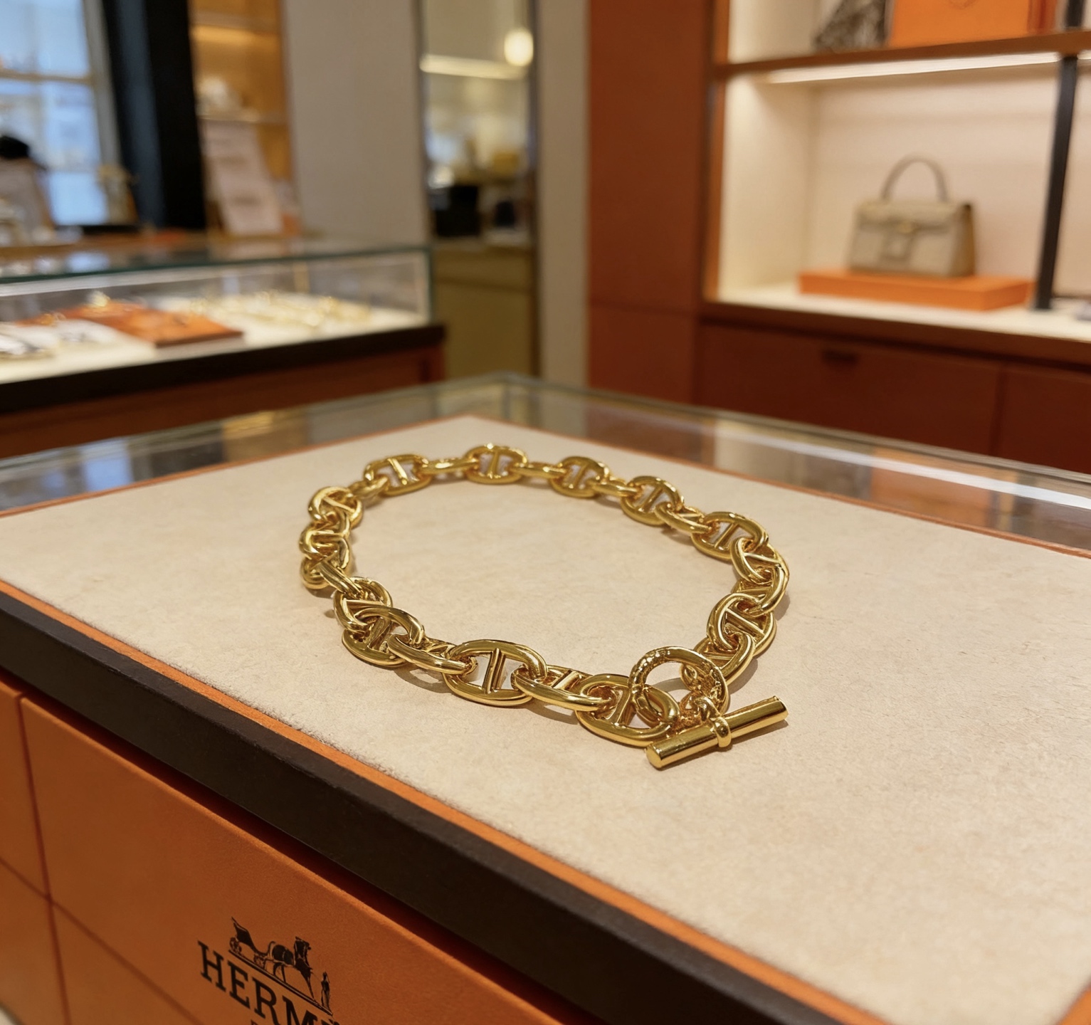 Hermès 爱马仕项链猪鼻子系列【我们出品】猪鼻子项链粗版