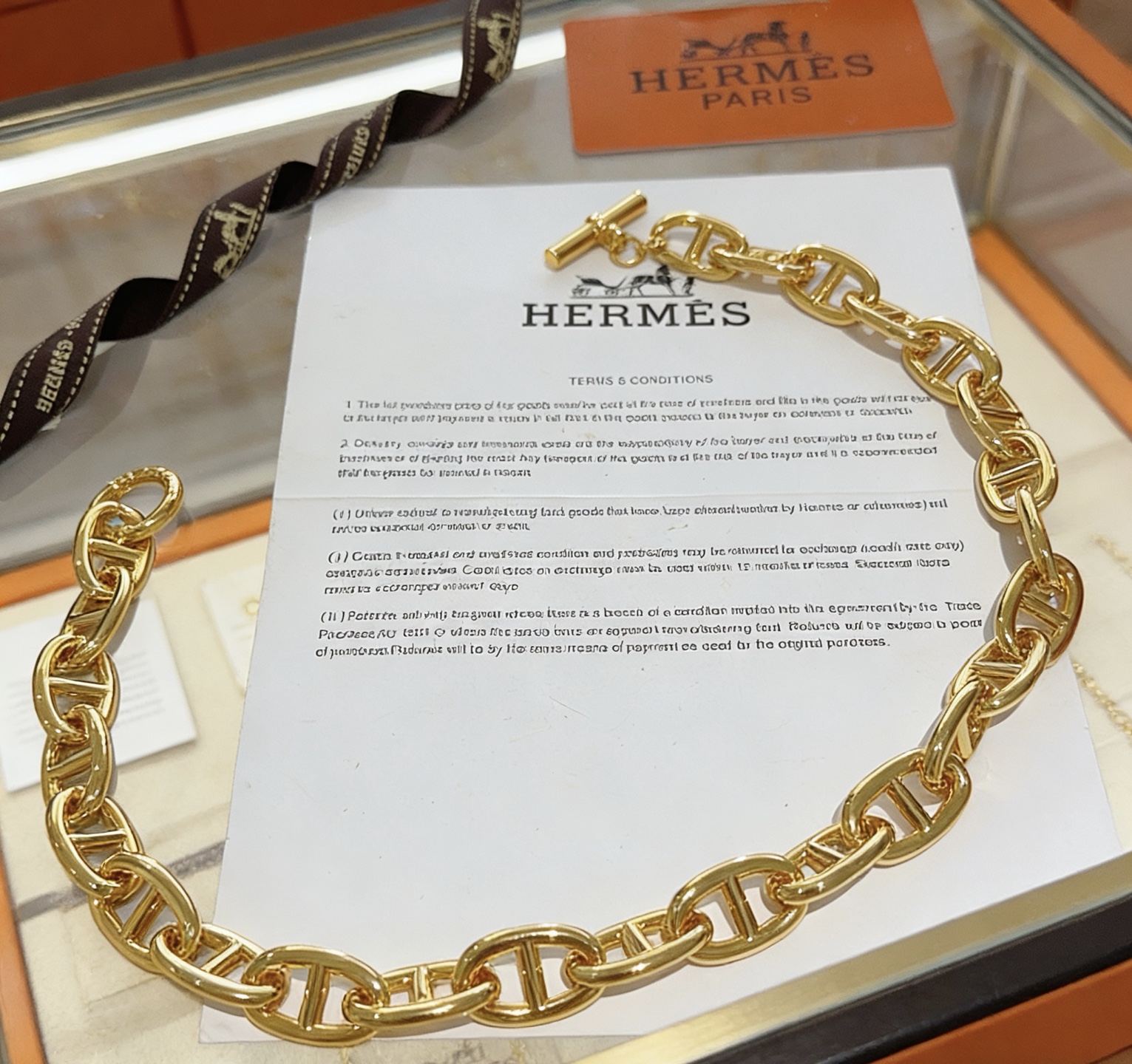 Hermès 爱马仕项链猪鼻子系列【我们出品】猪鼻子项链粗版
