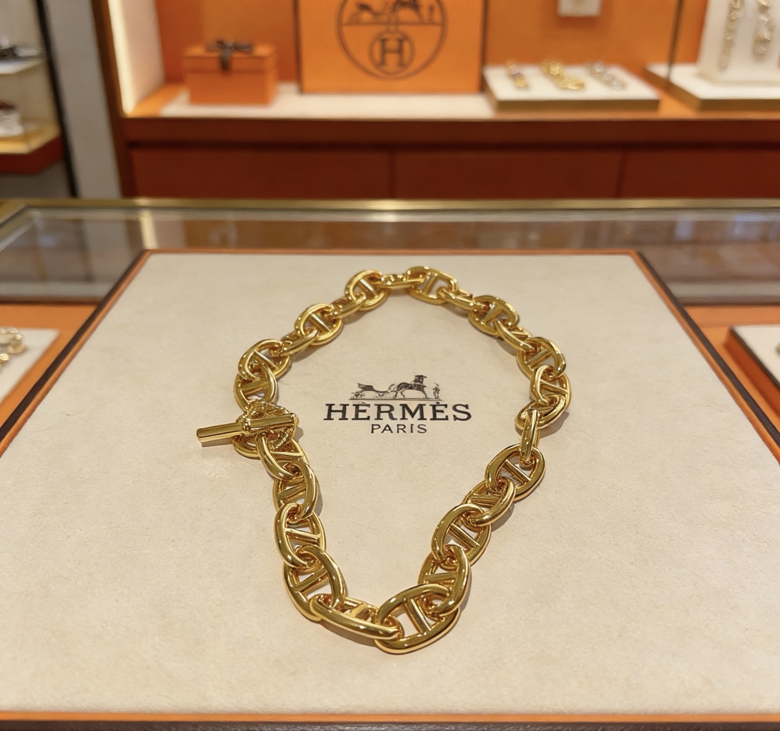 Hermès 爱马仕项链猪鼻子系列【我们出品】猪鼻子项链粗版