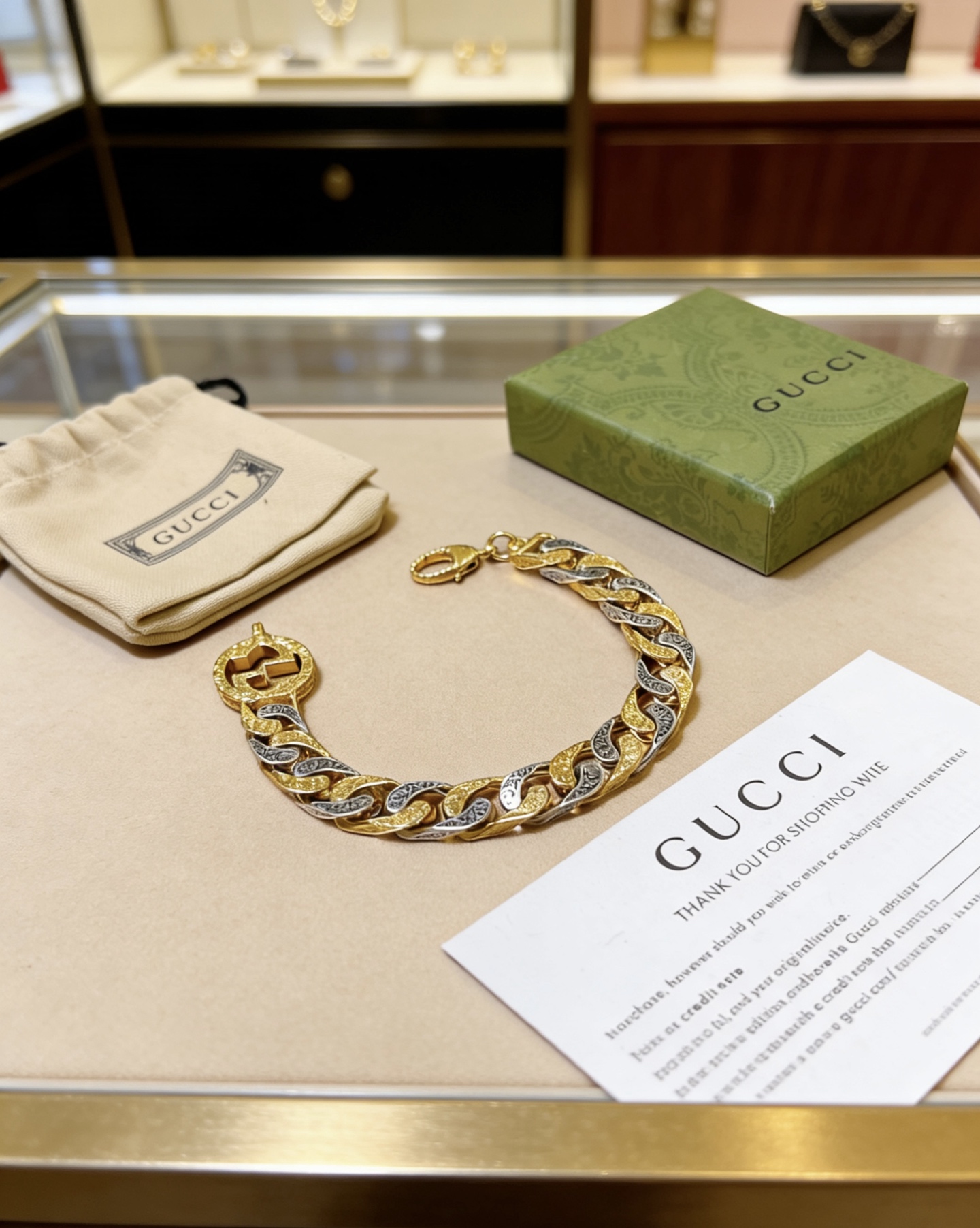Gucci 古驰手链推荐款最新出炉 Gucci古驰手链最新款的