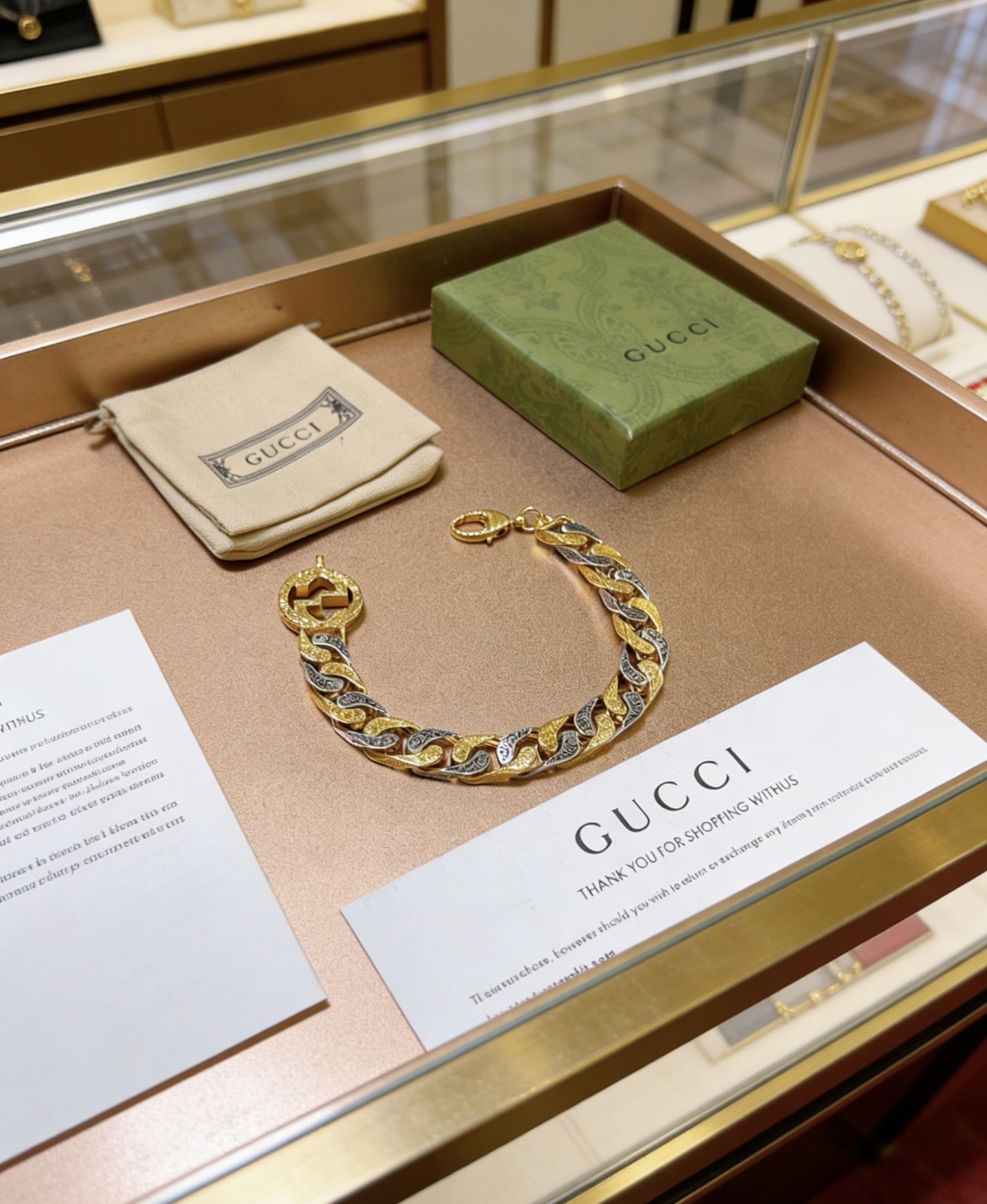 Gucci 古驰手链推荐款最新出炉 Gucci古驰手链最新款的