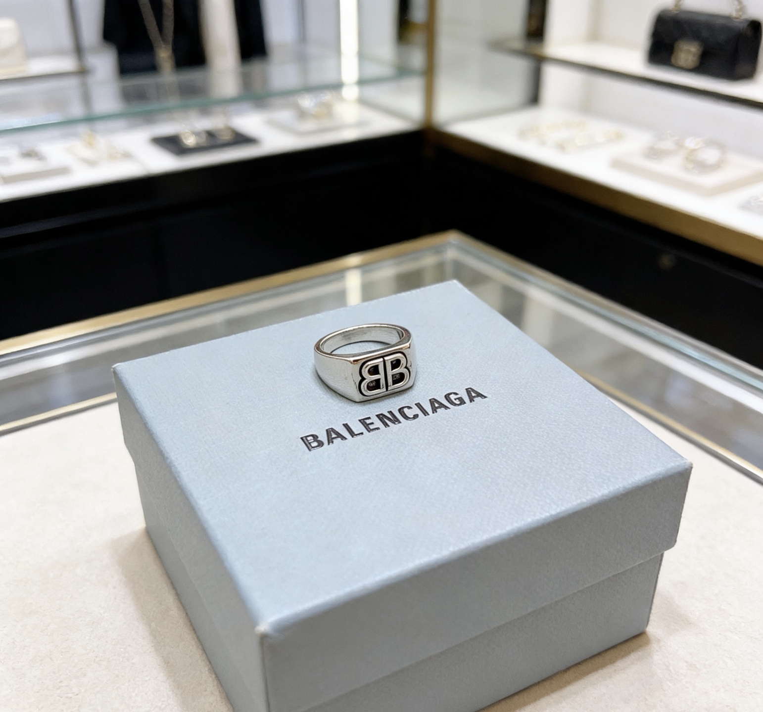 Balenciaga 新品 巴黎世家戒指 Balenciaga戒指