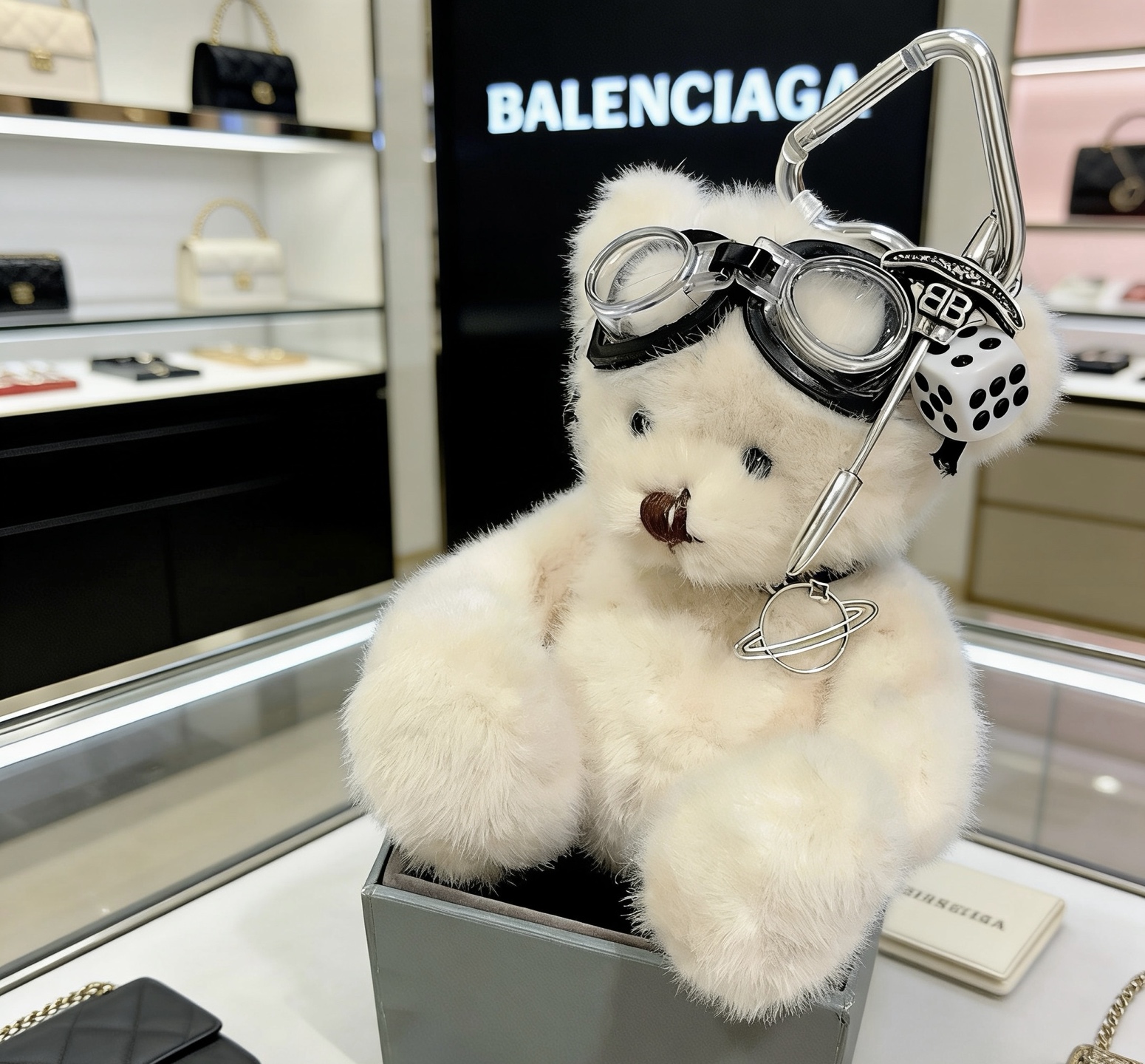 Balenciaga 新品发布 巴黎世家包包挂饰钥匙扣 巴黎世家钥匙扣 最新款包包挂饰档次更高 款联名设计理念钥匙扣系列