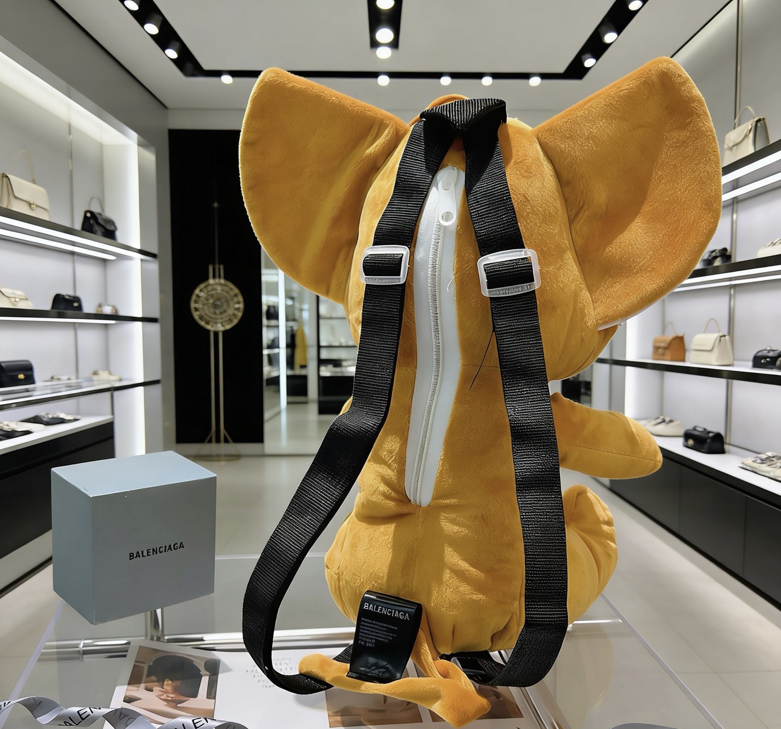 Balenciaga 来袭 巴黎世家官网首发新品猫和老鼠玩偶独家高品质发售 出口法国订单新品发布 巴黎世家一款杰瑞公仔