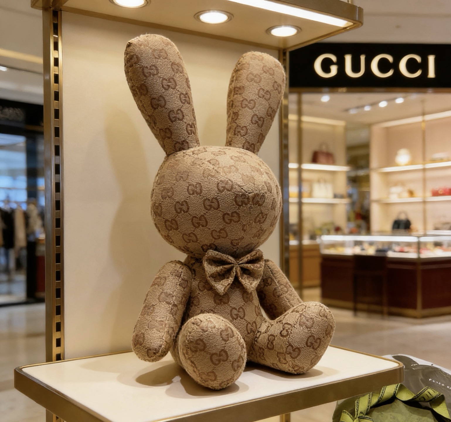 Gucci 来袭 古驰官网首发新品小兔兔玩偶独家高品质发售 出口法国订单新品发布 古驰的的一款小兔兔公仔