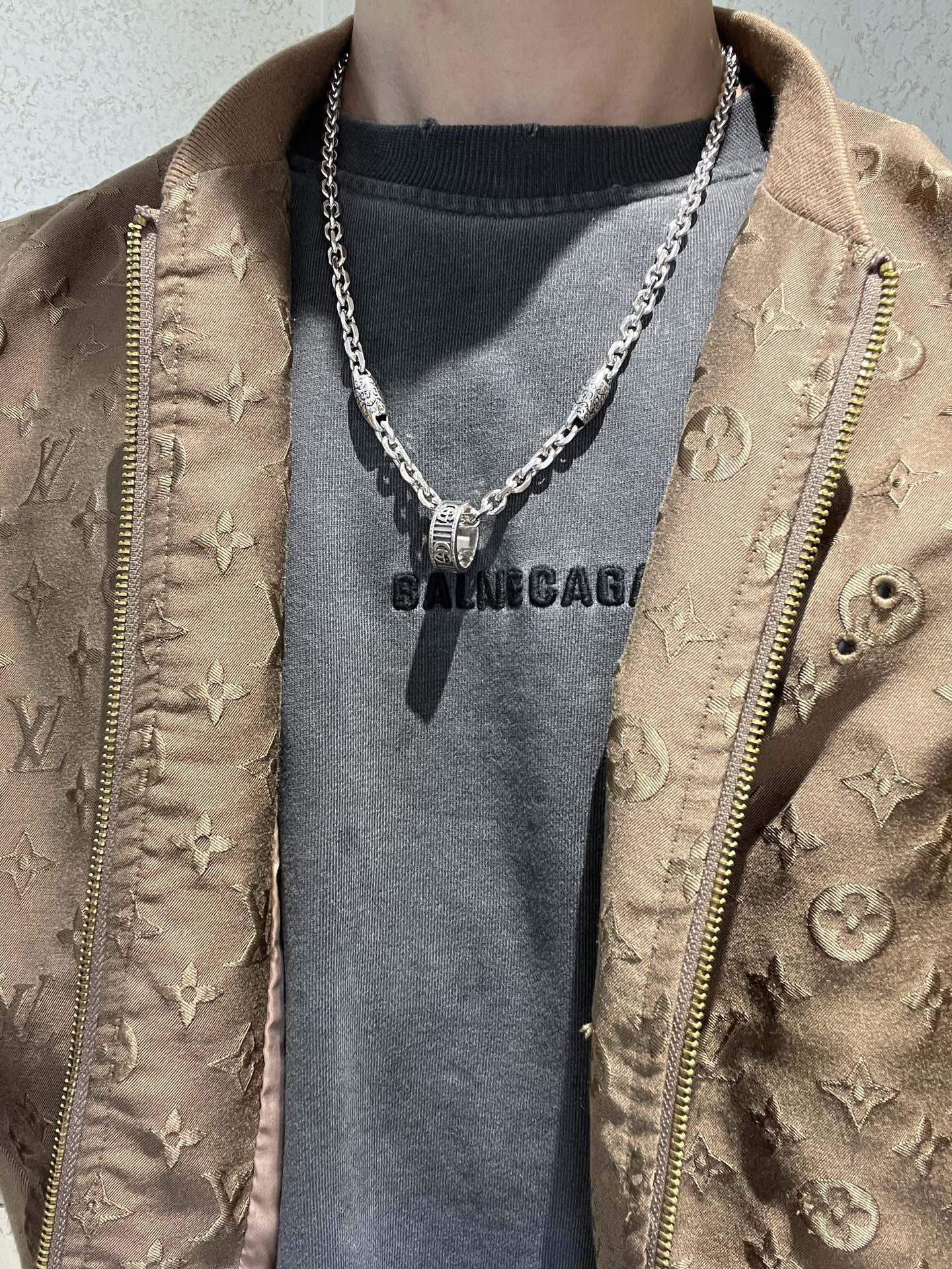 Gucci 𝐆𝐮𝐜𝐜𝐢古驰项链最新款系列链条档次更高 Anger Forest指环系列双G古驰项链