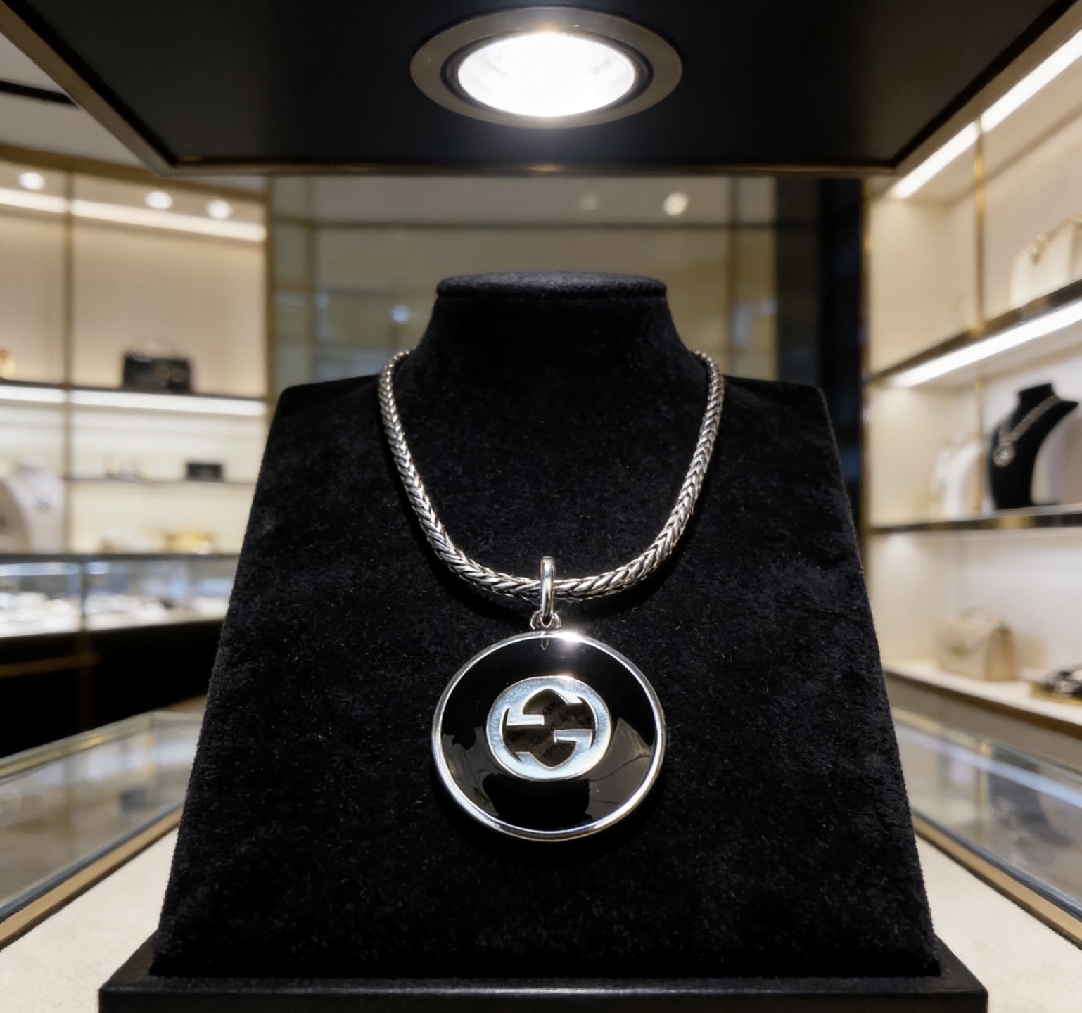 Gucci 不爆不发 抖音带货 首选 𝐆𝐮𝐜𝐜𝐢古驰项链最新款链条档次更高 Anger Forest系列双g设计理念 古驰项链