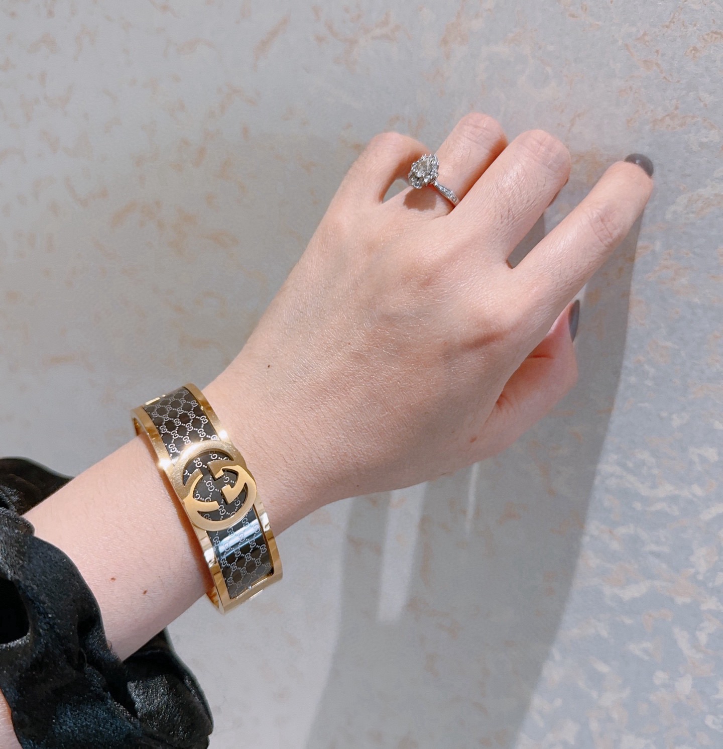 Gucci 𝐆𝐮𝐜𝐜𝐢古驰手镯手环纯手工打造最新款手镯档次更高 Anger Forest系列双G 款系列古驰手环