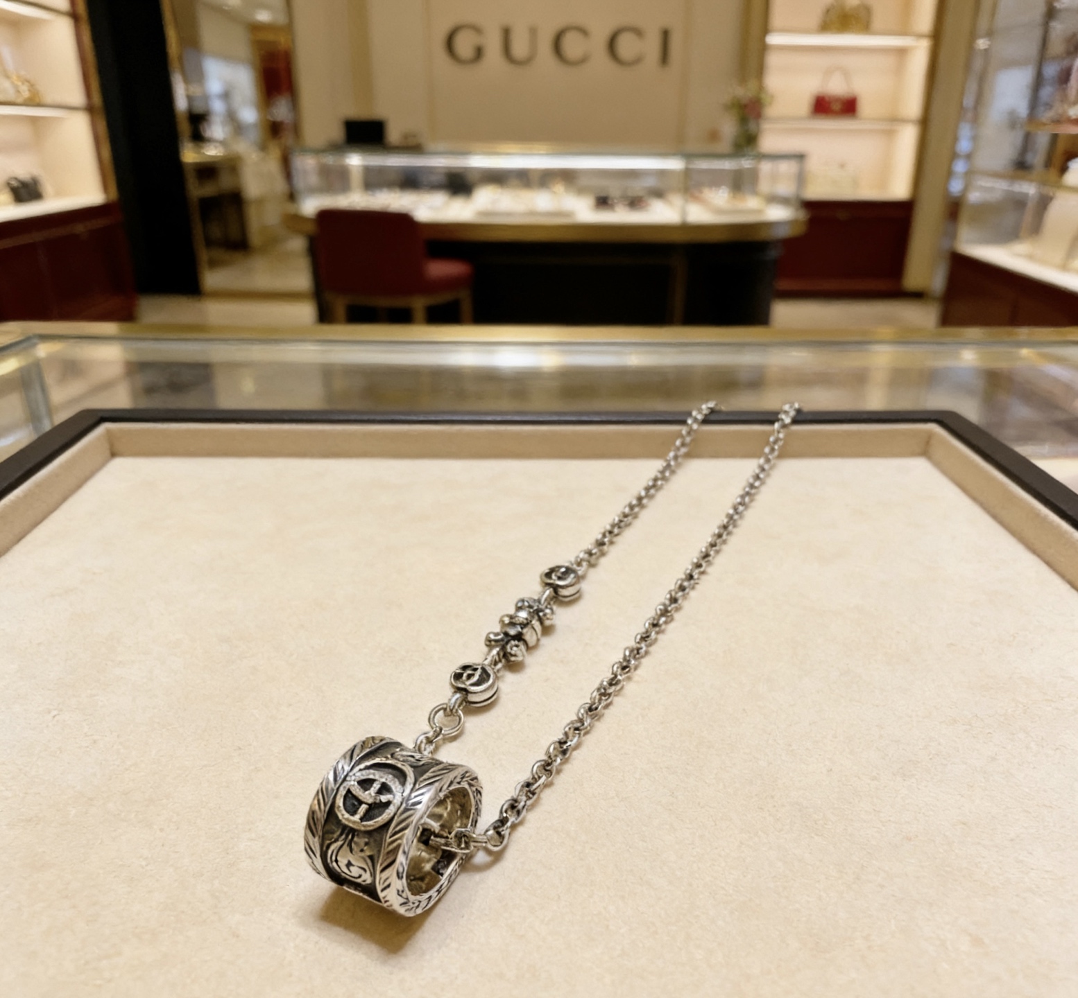 Gucci 新品发布 𝐆𝐮𝐜𝐜𝐢古驰项链最新款链条档次更高 Anger Forest系列双G 款设计理念项链系列新品古驰项链