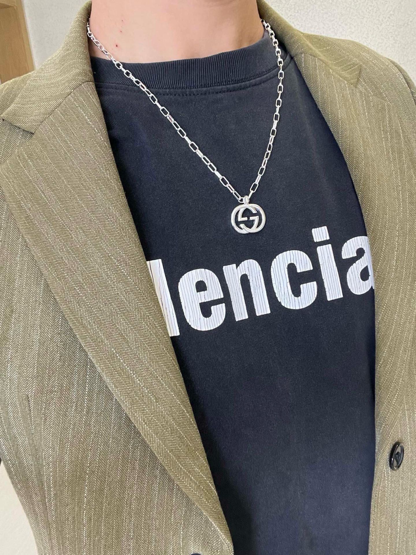 Gucci 新品发布 𝐆𝐮𝐜𝐜𝐢古驰项链最新款链条档次更高 Anger Forest系列双G 款设计理念项链系列新品古驰项链