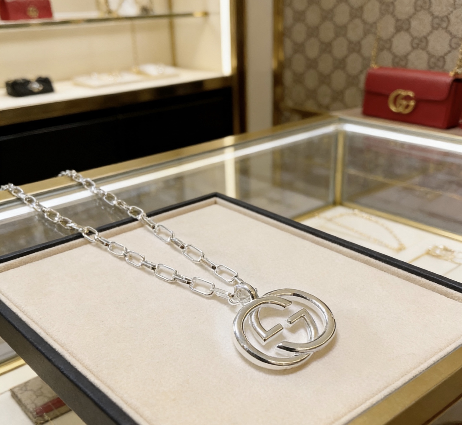 Gucci 新品发布 𝐆𝐮𝐜𝐜𝐢古驰项链最新款链条档次更高 Anger Forest系列双G 款设计理念项链系列新品古驰项链