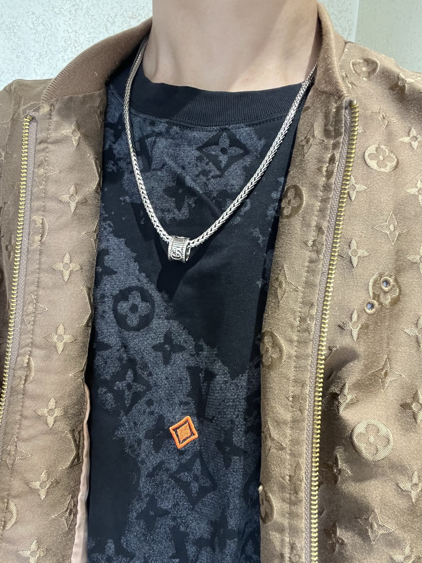 Gucci 太帅啦 𝐆𝐮𝐜𝐜𝐢古驰项链 最新款链条档次更高 款Anger Forest系列双G古驰项链