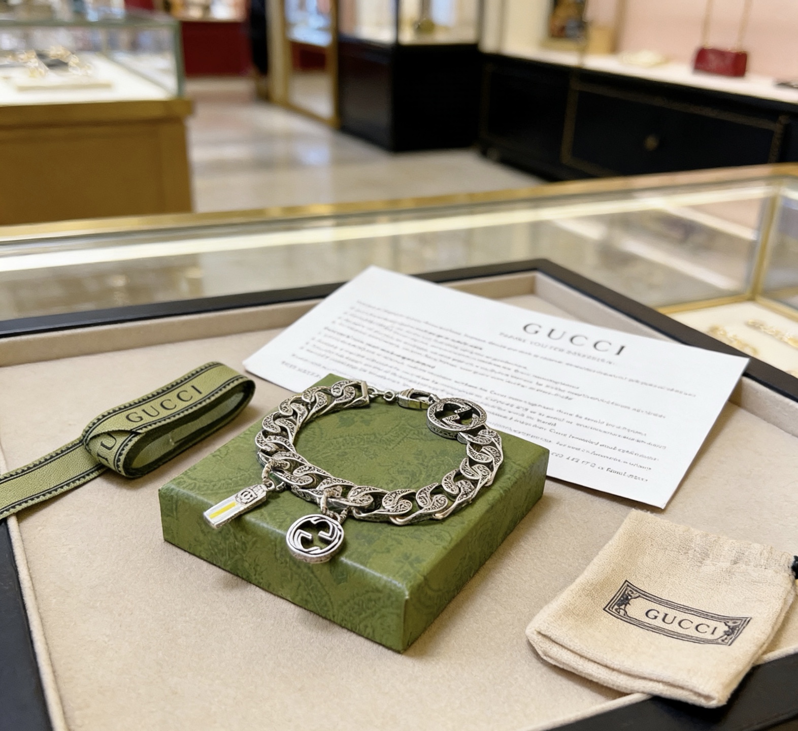 Gucci 2026最新出炉 Gucci古驰手链最新款的