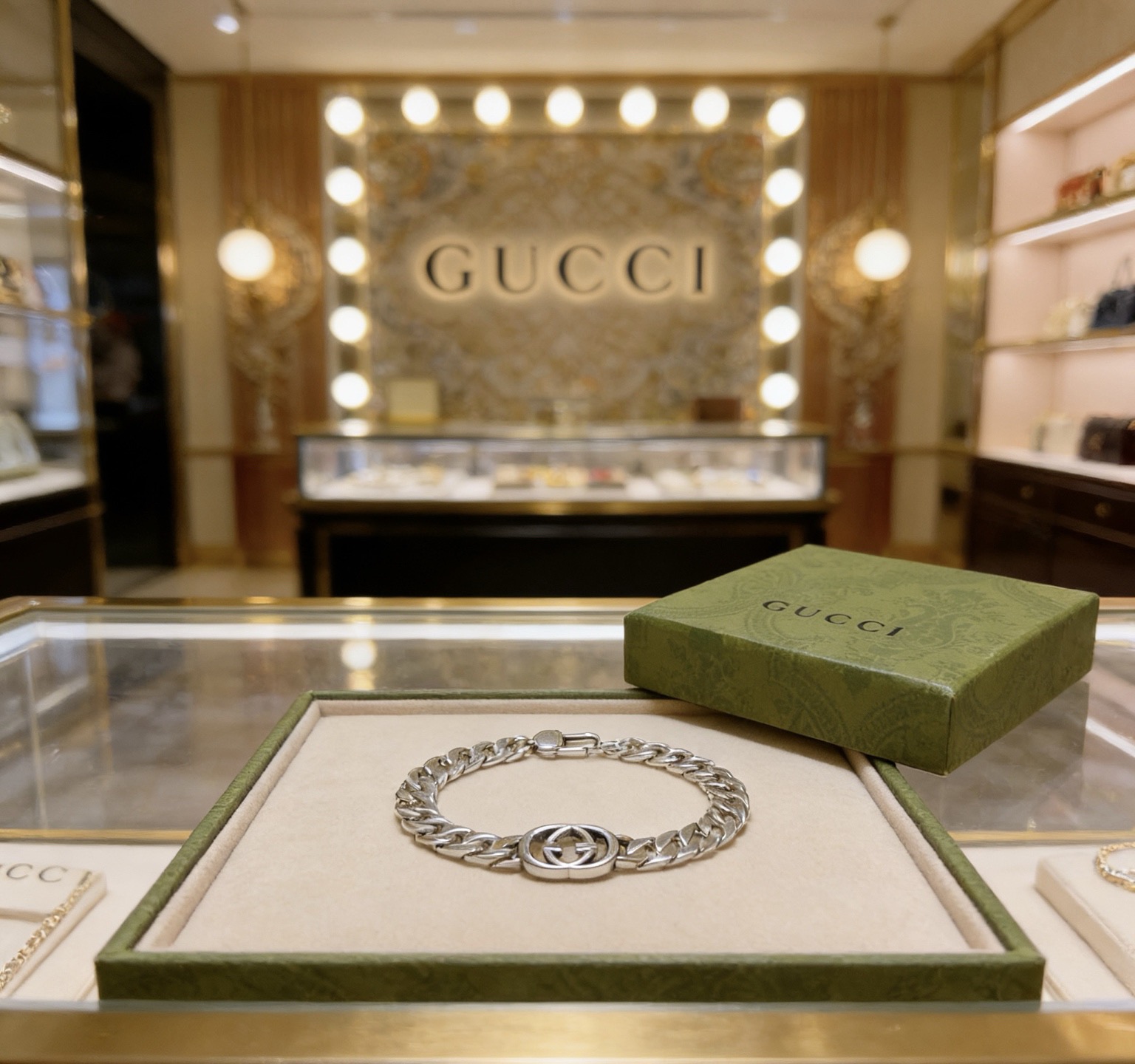 Gucci 2026最新出炉奢华古驰手链 高端品牌定制