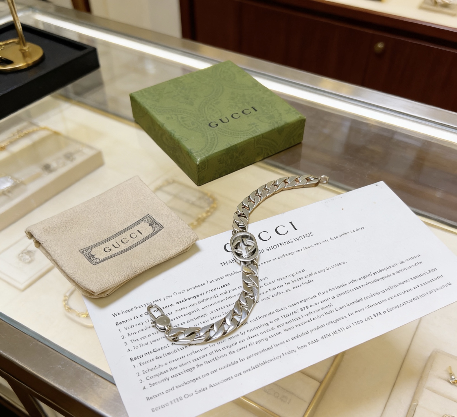Gucci 2026最新出炉奢华古驰手链 高端品牌定制