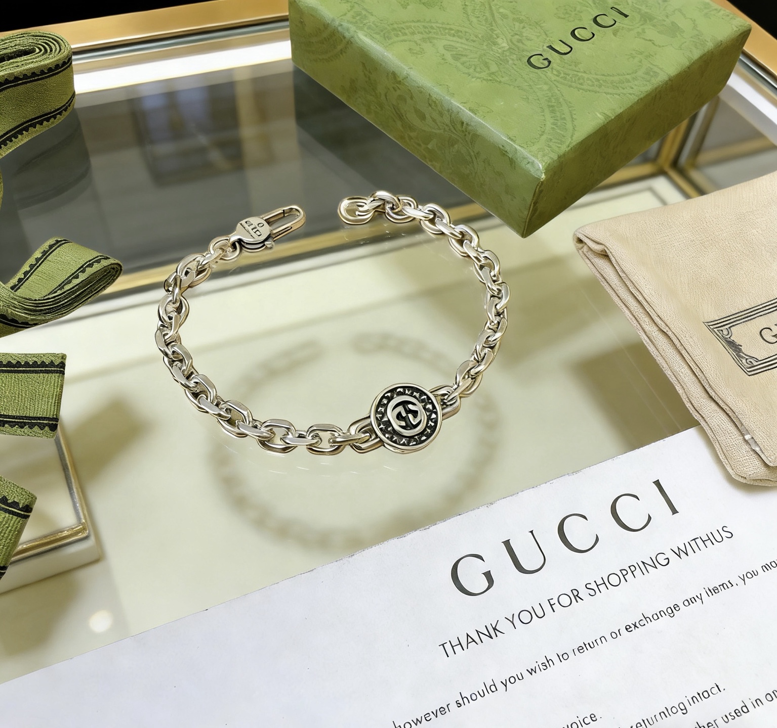 Gucci 古驰推荐款2026最新古驰手链出炉