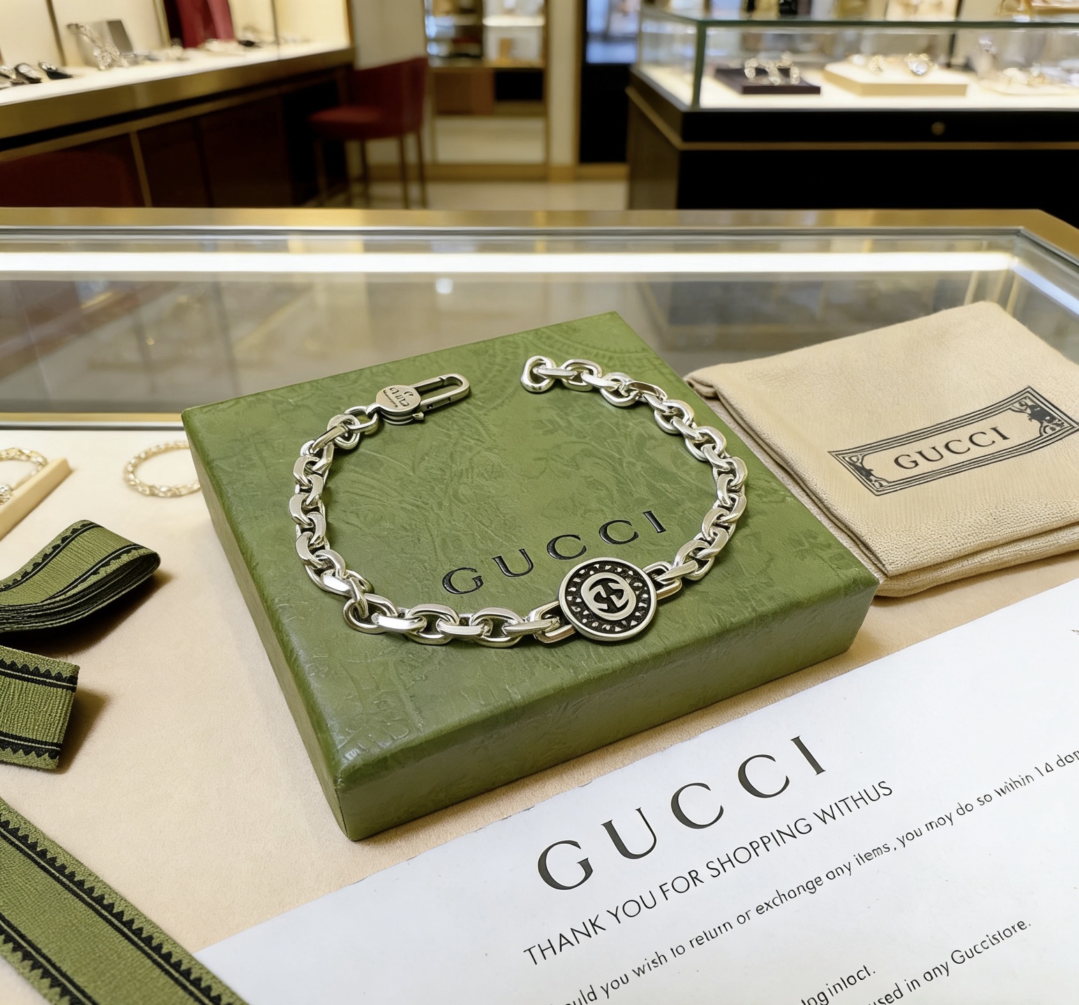 Gucci 古驰推荐款2026最新古驰手链出炉