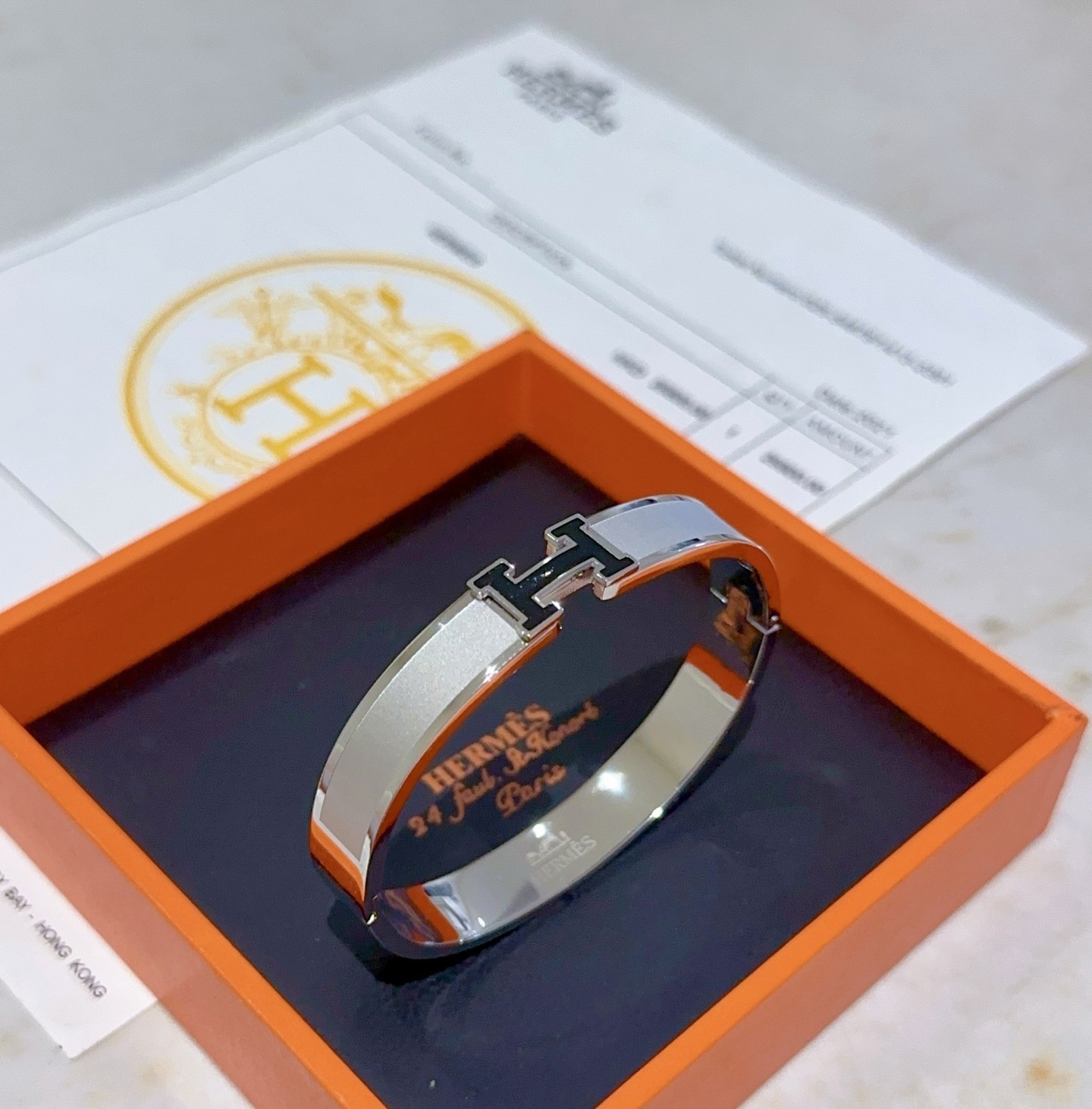 Hermès 爱马仕手镯 太考验师傅的手艺了