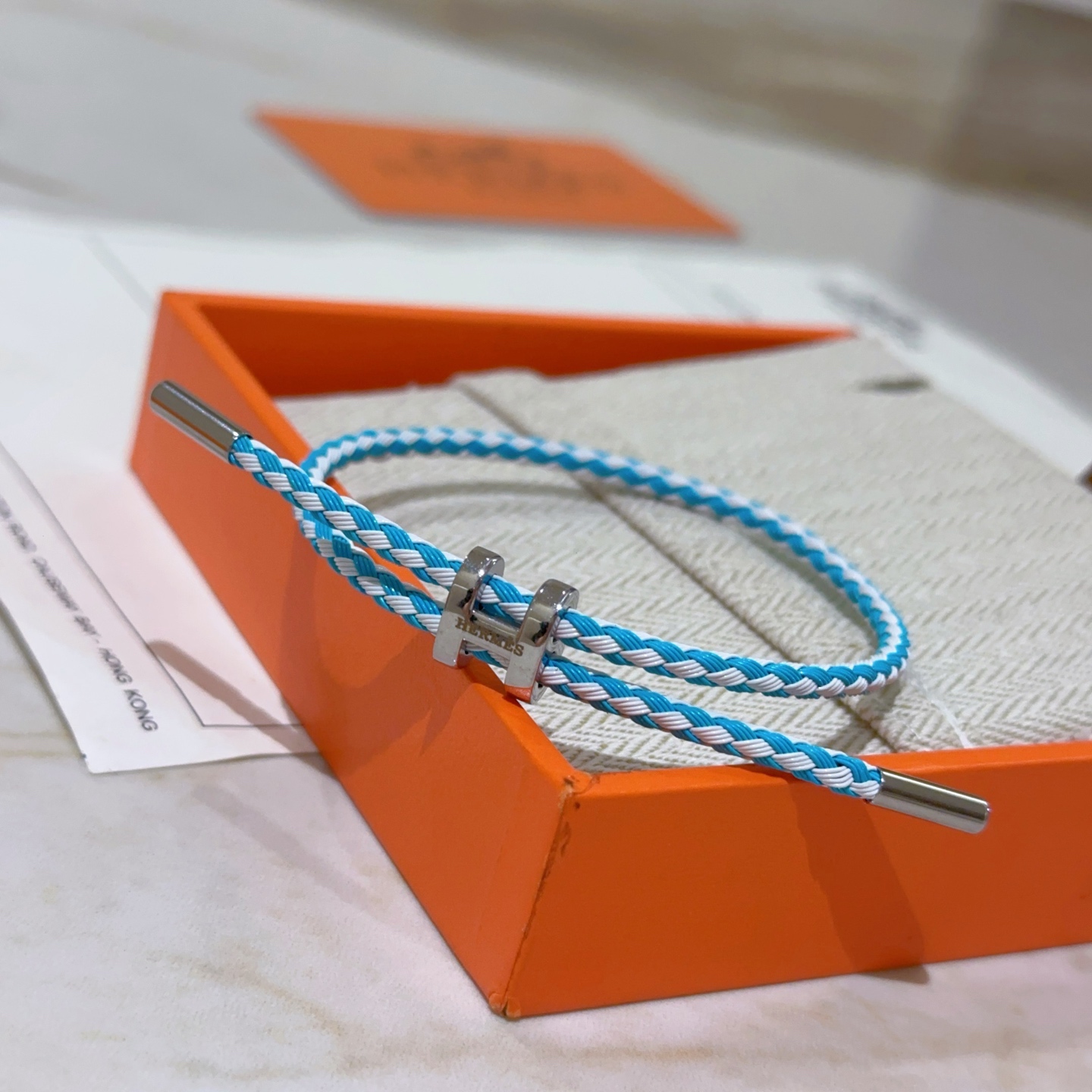 Hermès 爱马仕手链 手绳太考验师傅的手艺了