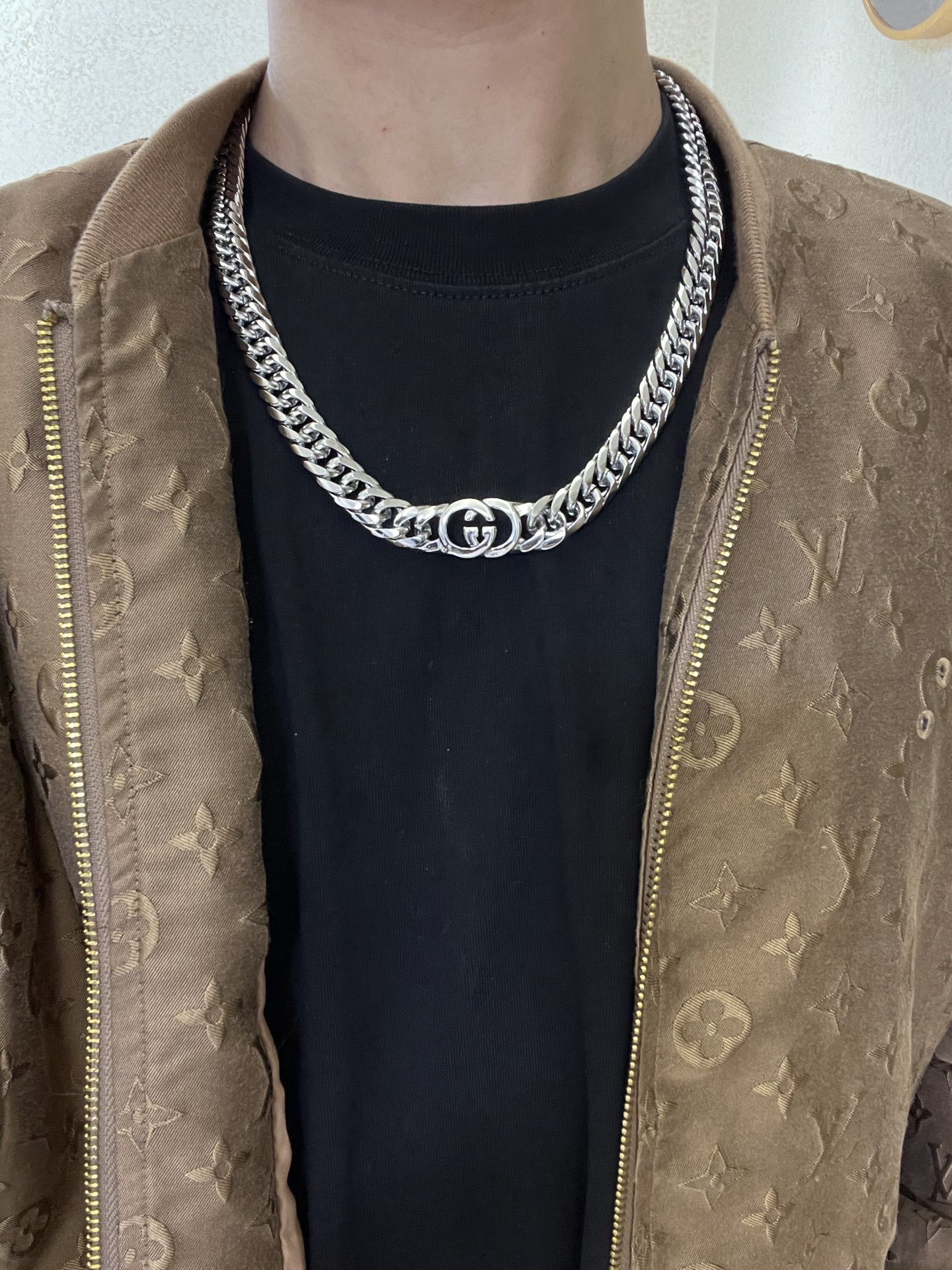 Gucci 奢华款𝐆𝐮𝐜𝐜𝐢古驰项链最新款链条档次更高