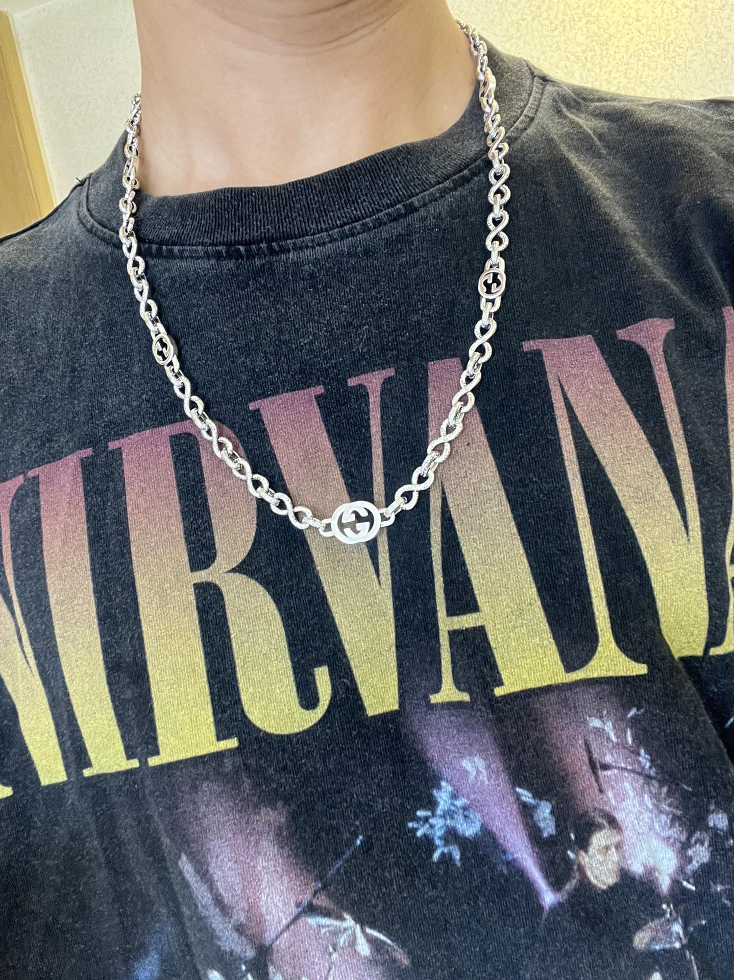 Gucci 新品锁链发售 𝐆𝐮𝐜𝐜𝐢古驰项链最新款链条档次更高
