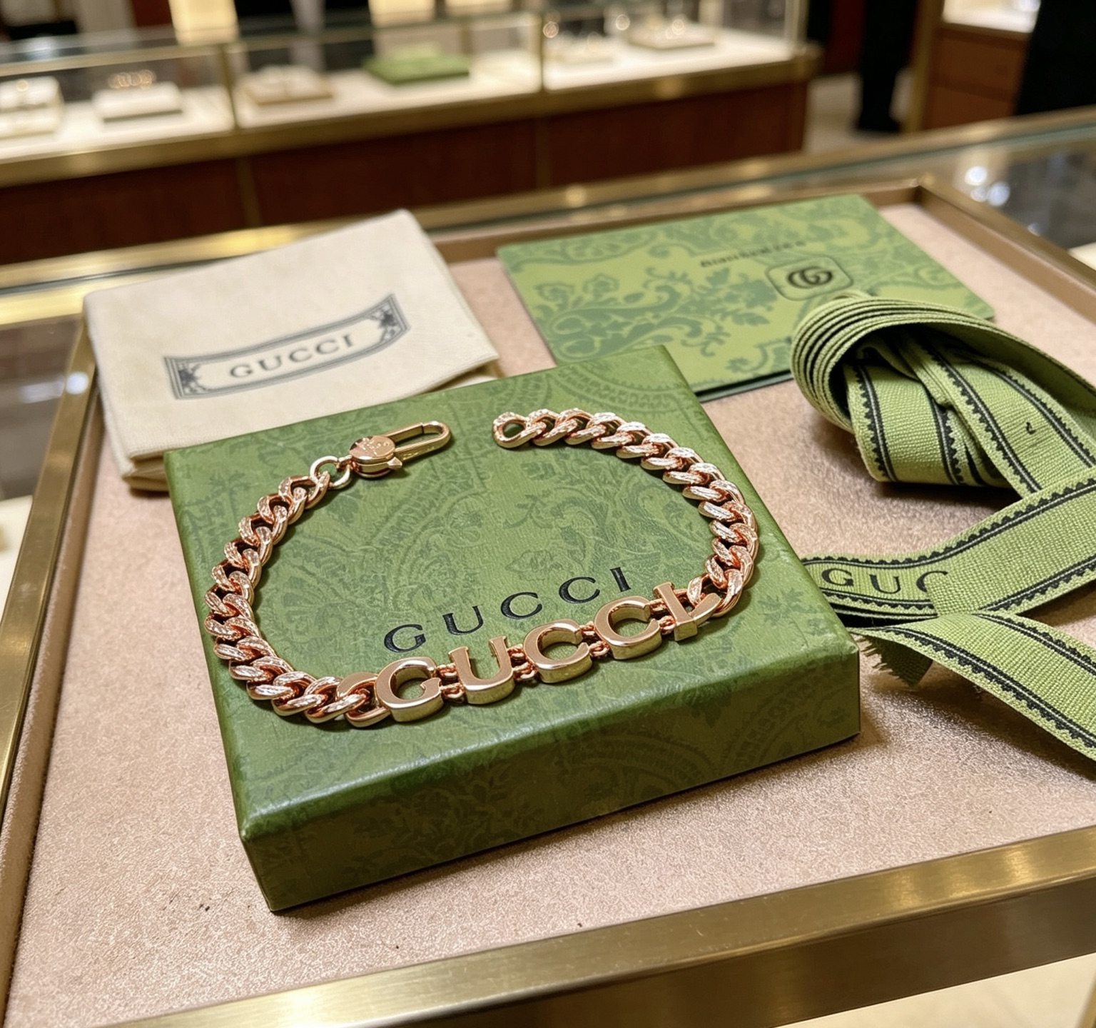 Gucci 古驰推荐款2026最新古驰手链出炉