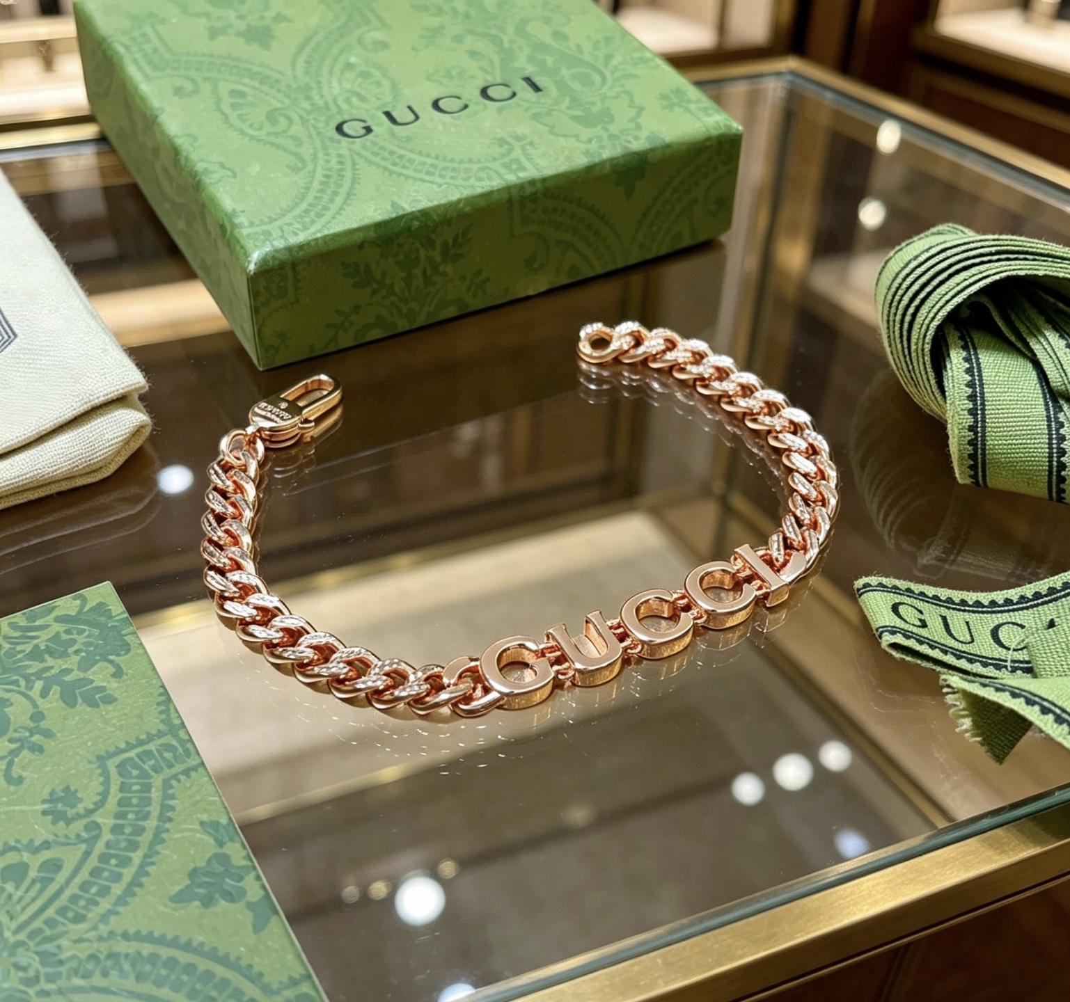 Gucci 古驰推荐款2026最新古驰手链出炉