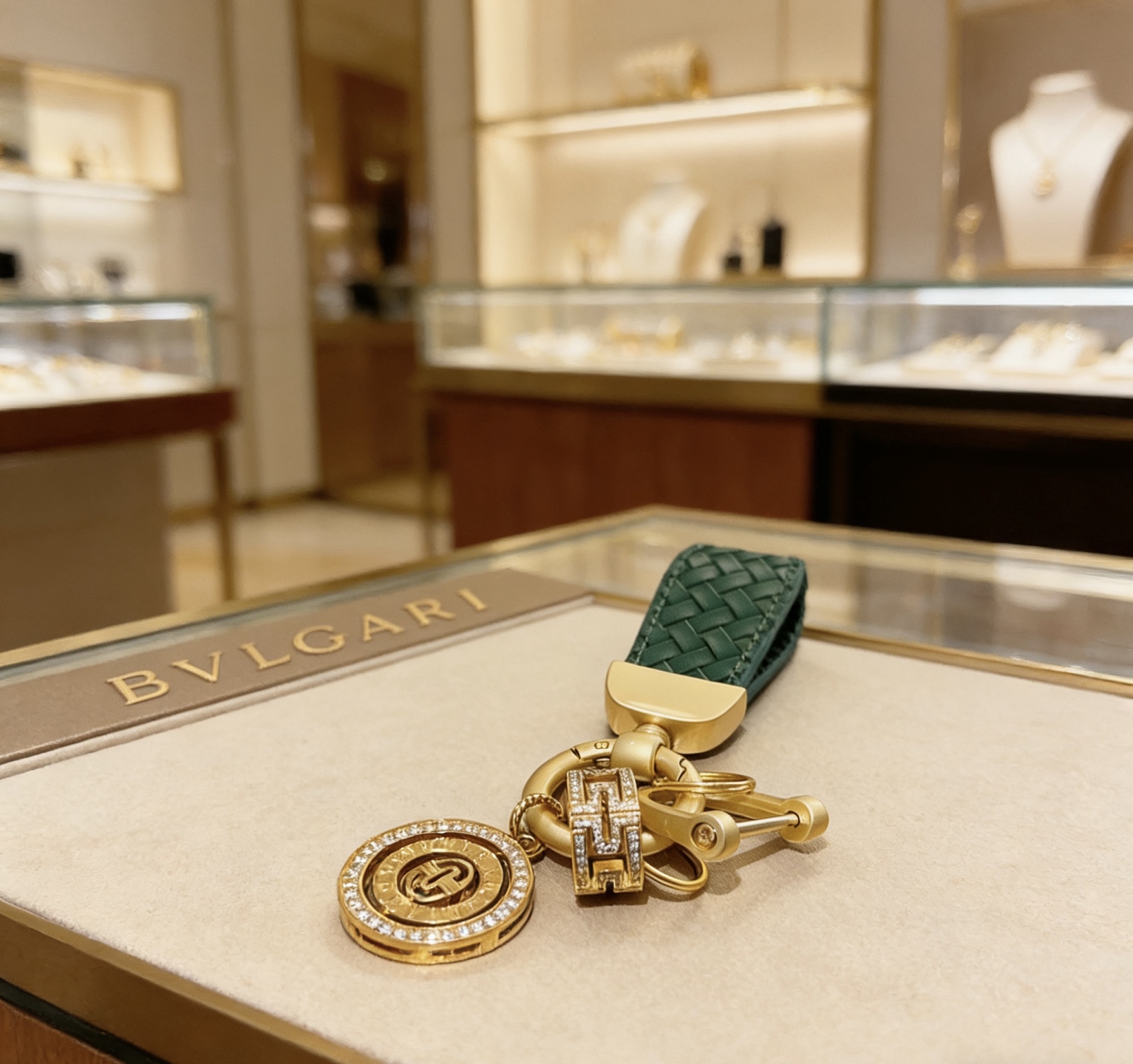 Bvlgari 新品发布 宝格丽包包挂饰钥匙扣 宝格丽钥匙扣 最新款包包挂饰档次更高 款联名设计理念钥匙扣系列