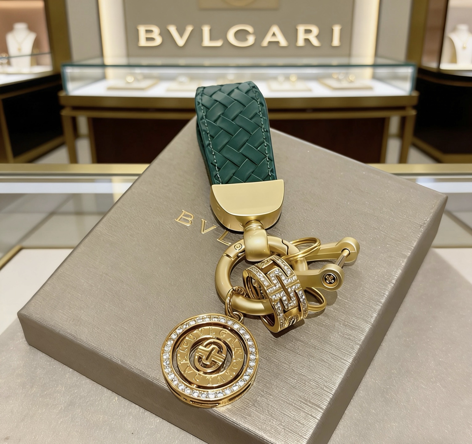 Bvlgari 新品发布 宝格丽包包挂饰钥匙扣 宝格丽钥匙扣 最新款包包挂饰档次更高 款联名设计理念钥匙扣系列