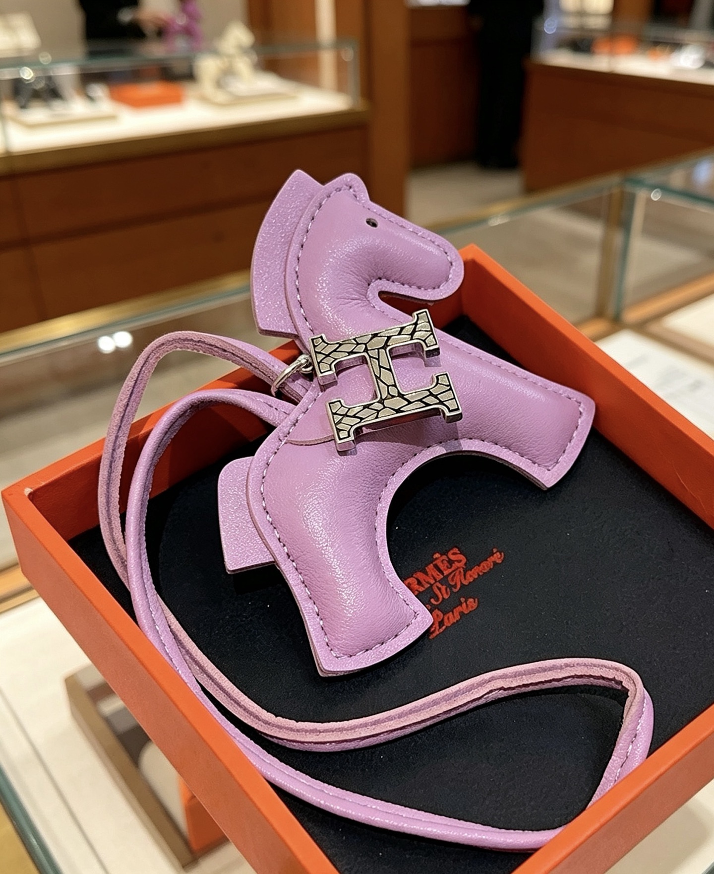 Hermès 新款Hermes爱马仕包包挂饰钥匙扣加厚版 铂金版