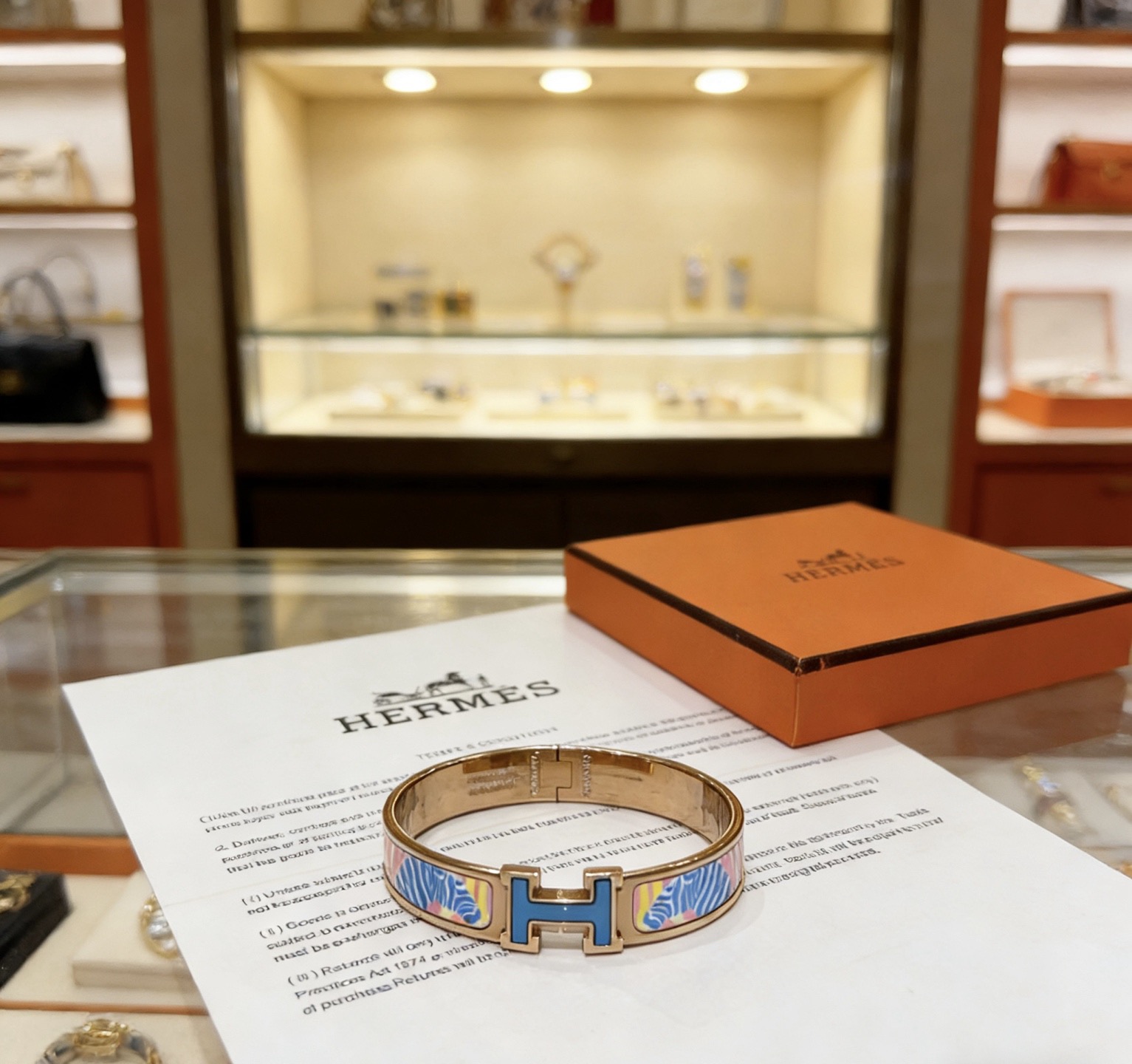 Hermès Hermes 爱马仕手镯 v金