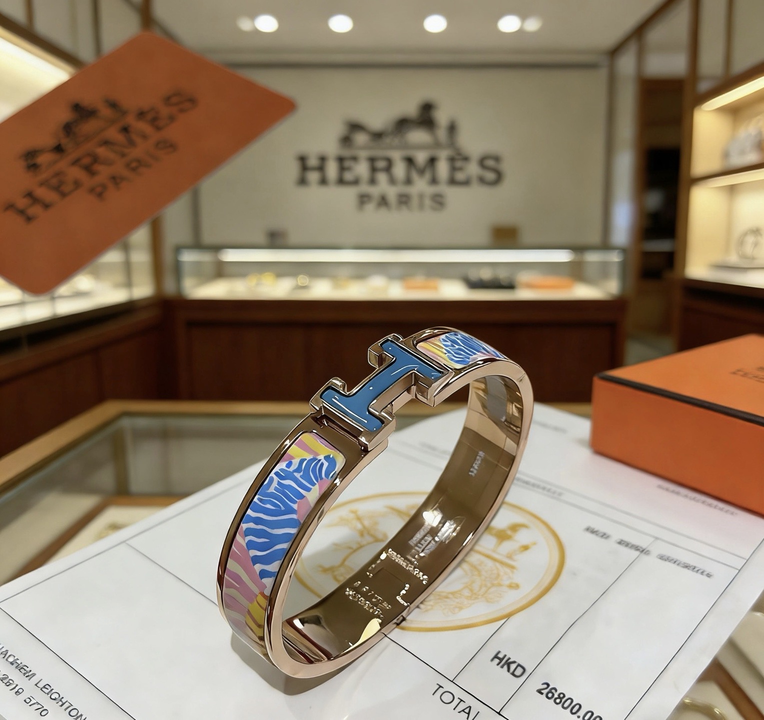 Hermès Hermes 爱马仕手镯 v金