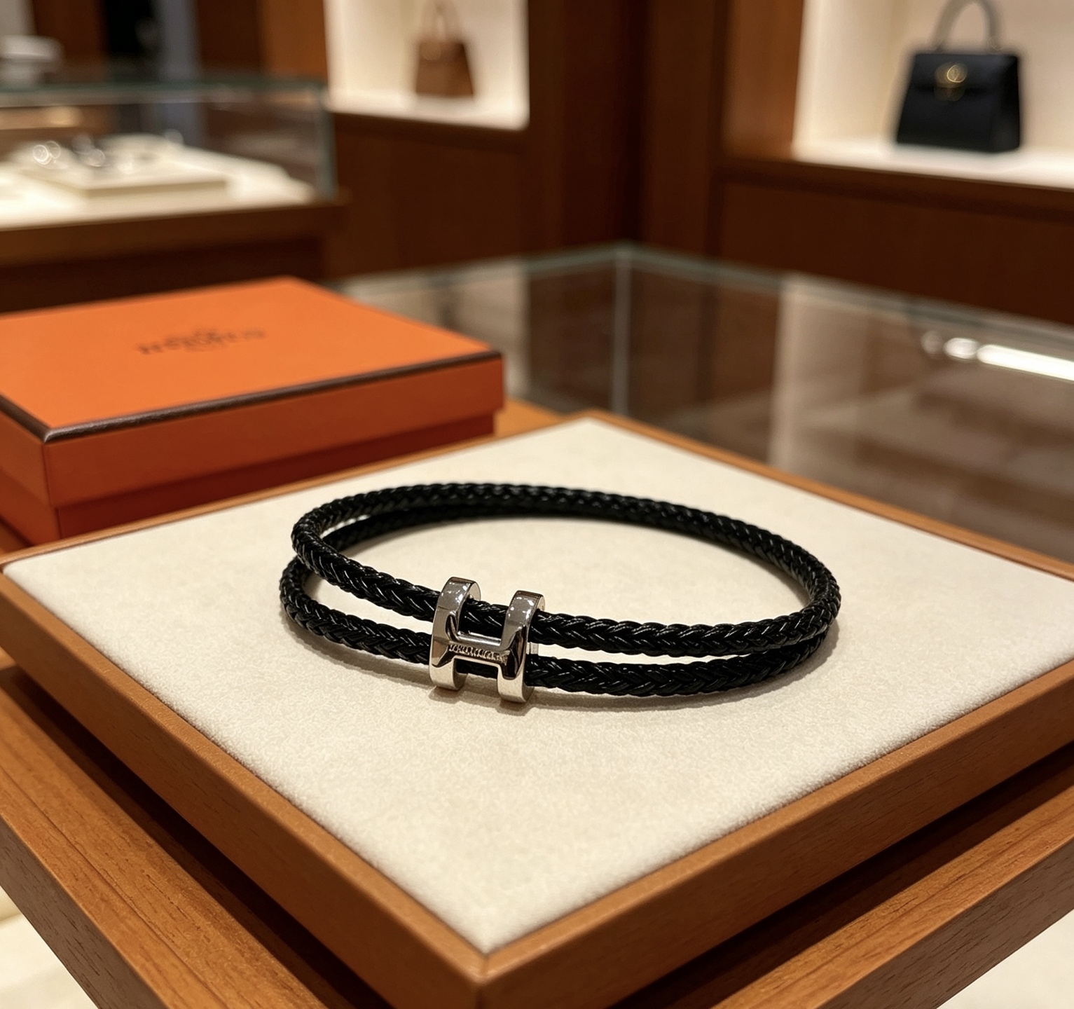 Hermès 爱马仕手链 手绳太考验师傅的手艺了