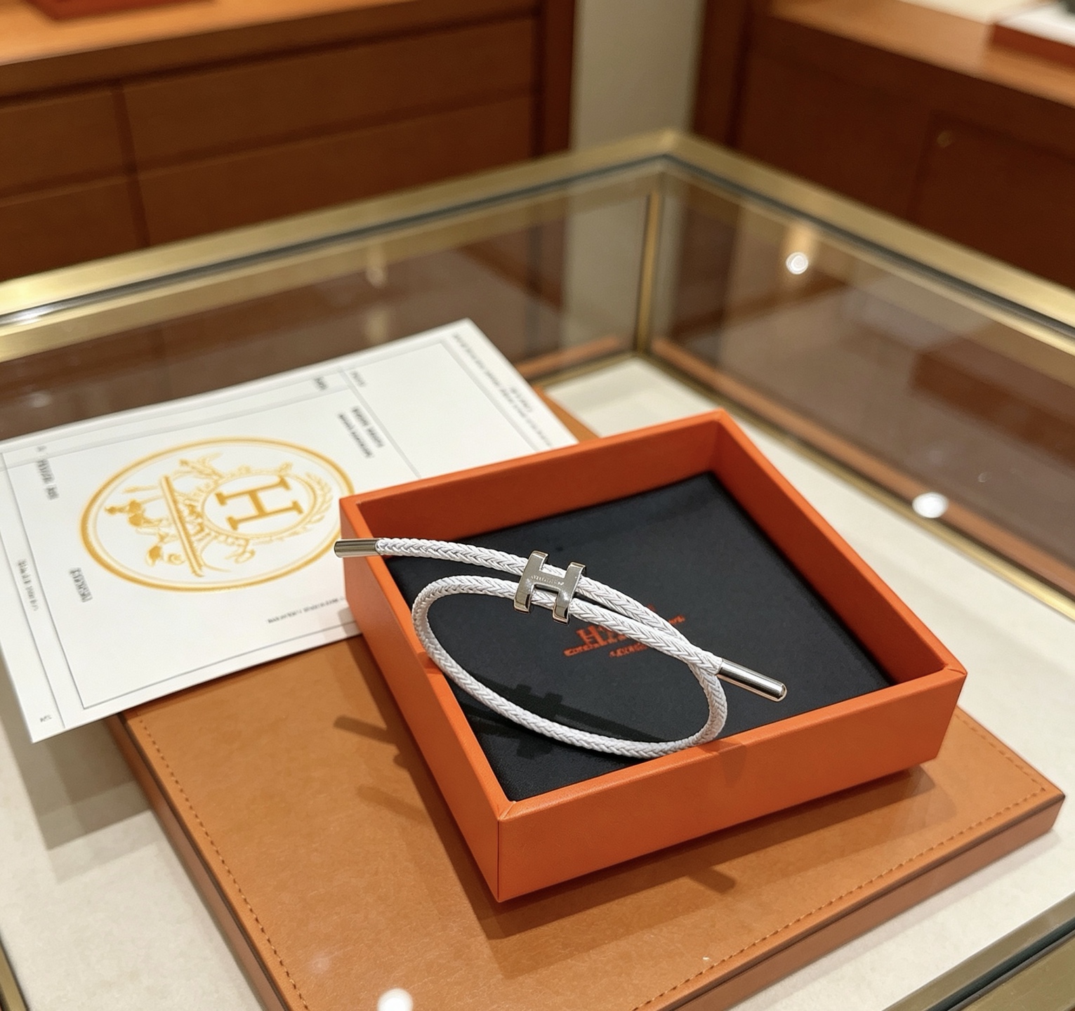 Hermès 爱马仕手链 手绳太考验师傅的手艺了