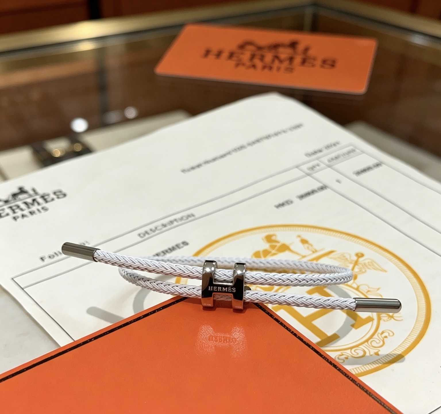 Hermès 爱马仕手链 手绳太考验师傅的手艺了