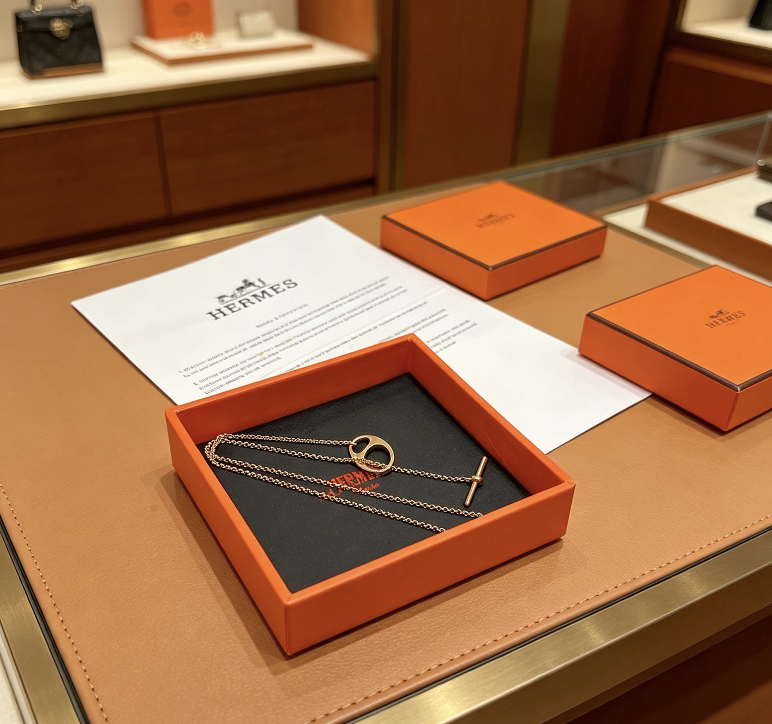 Hermès 爱马仕项链 爱马仕H项链系列首饰 进口定制.高端链条 搭配 新品 简单 火 设计独特 前卫 男女 款