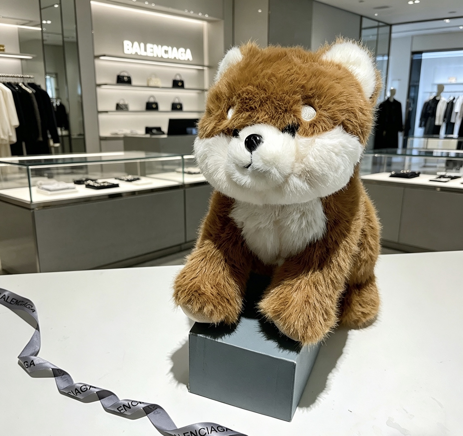 Balenciaga 来袭 巴黎世家官网首发新品史迪仔玩偶独家高品质发售 出口法国订单新品发布 巴黎世家一款史迪仔背包
