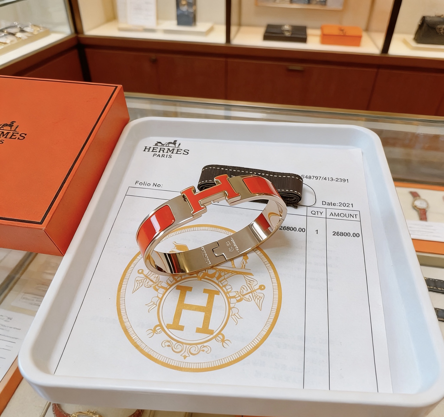 Hermès Hermes 爱马仕手镯 定制