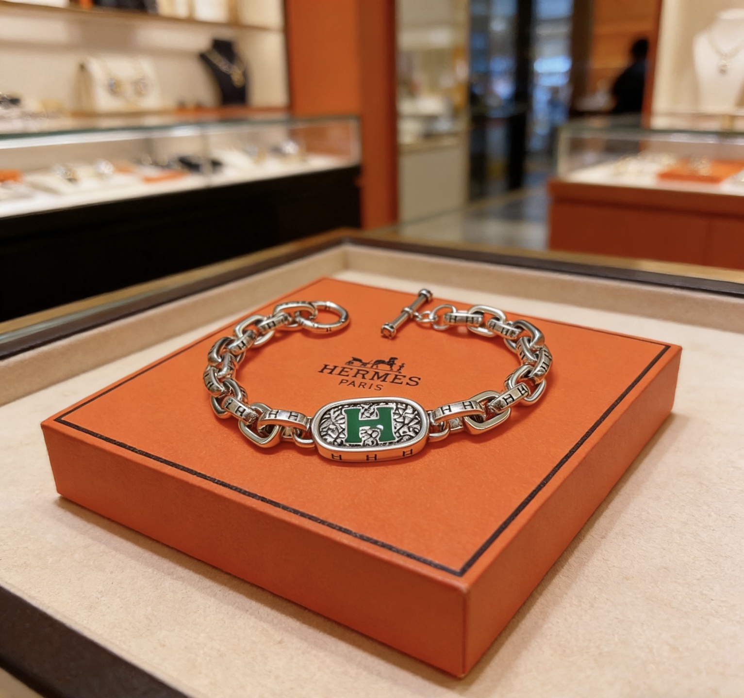 Hermès 新款爱马仕手链加厚版 铂金版 高级精工版