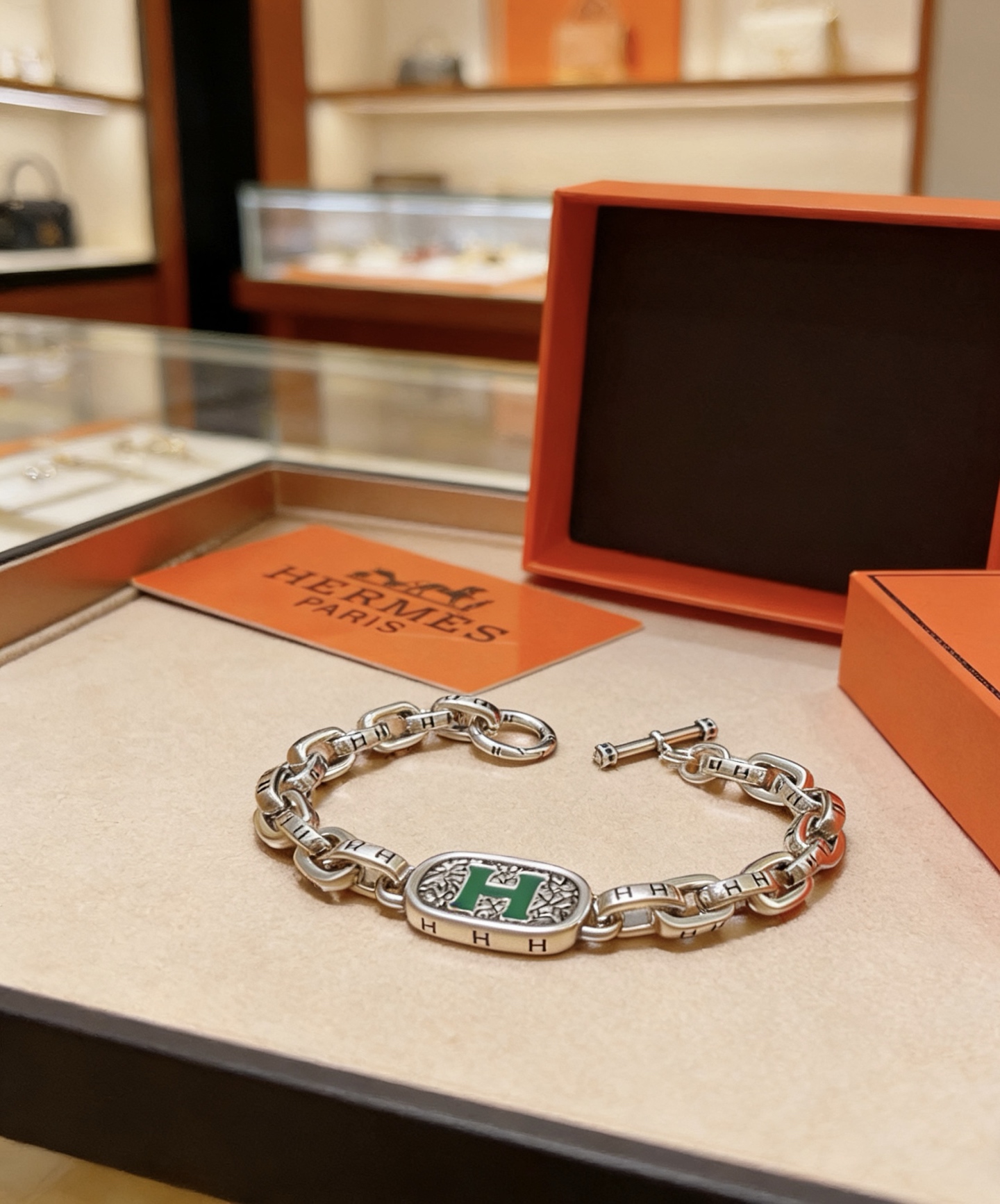 Hermès 新款爱马仕手链加厚版 铂金版 高级精工版